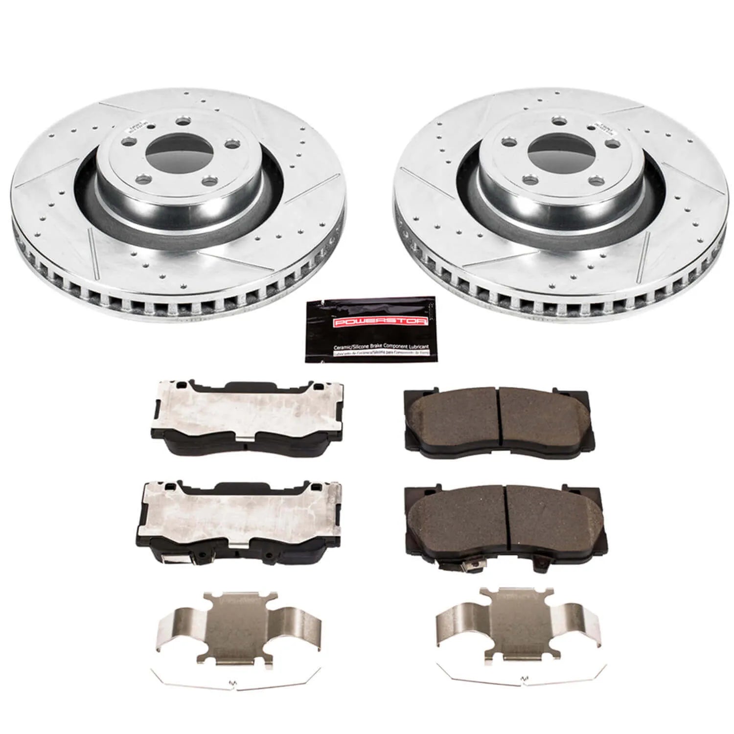 Power Stop K6806 - Z23 Evolution Sport Performance 1-Click Brake Kit (Front)