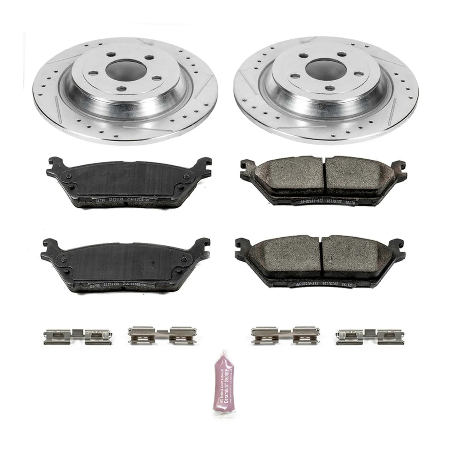Power Stop K6814 - Z23 Evolution Sport Performance 1-Click Brake Kit (Rear)