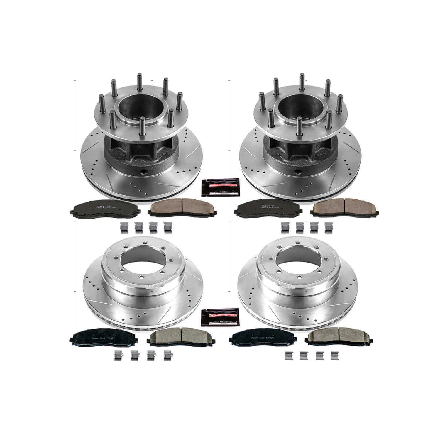 Power Stop K6822 - Z23 Evolution Sport Front And Rear Brake Kit
