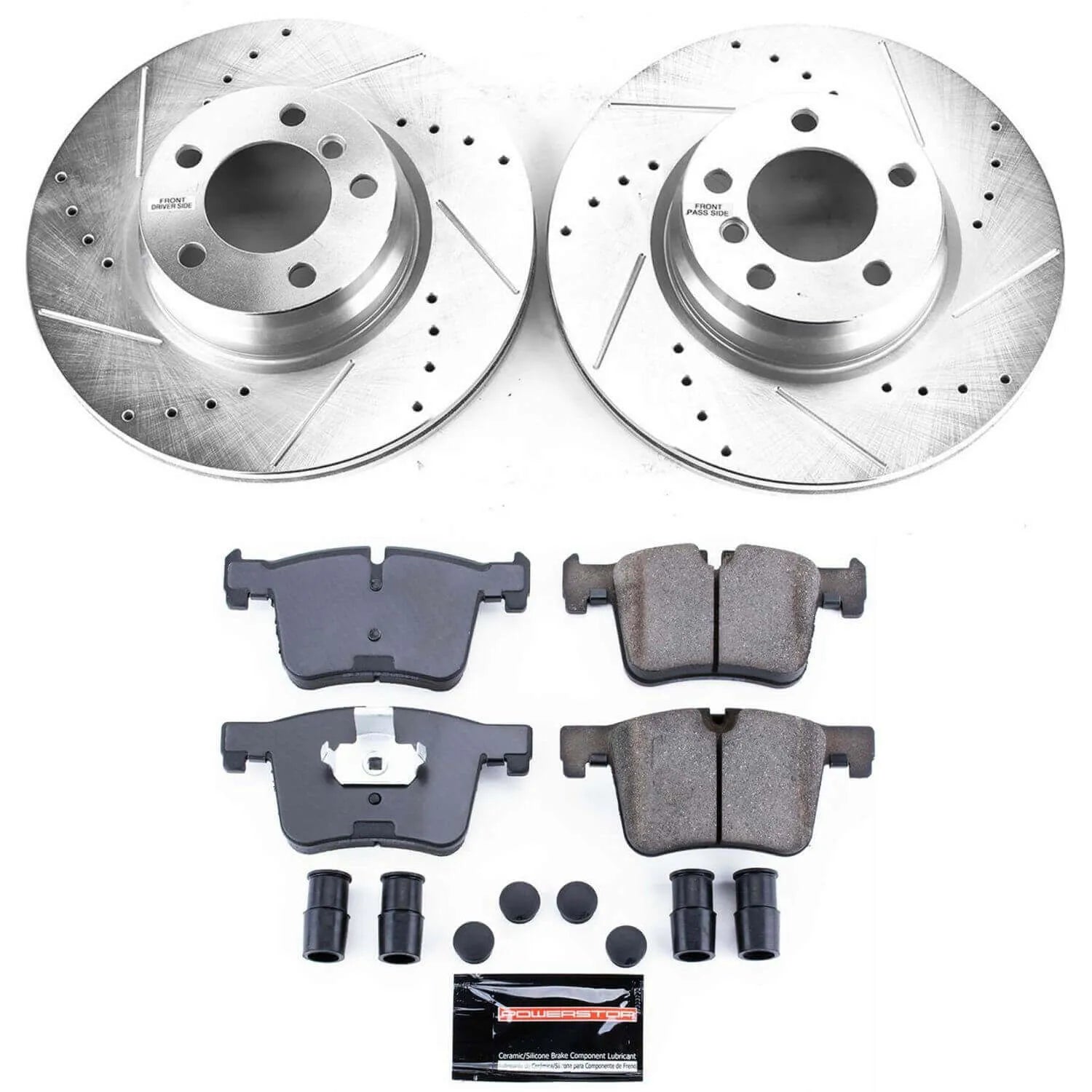 Power Stop K6854 - Z23 Evolution Sport Front Brake Kit