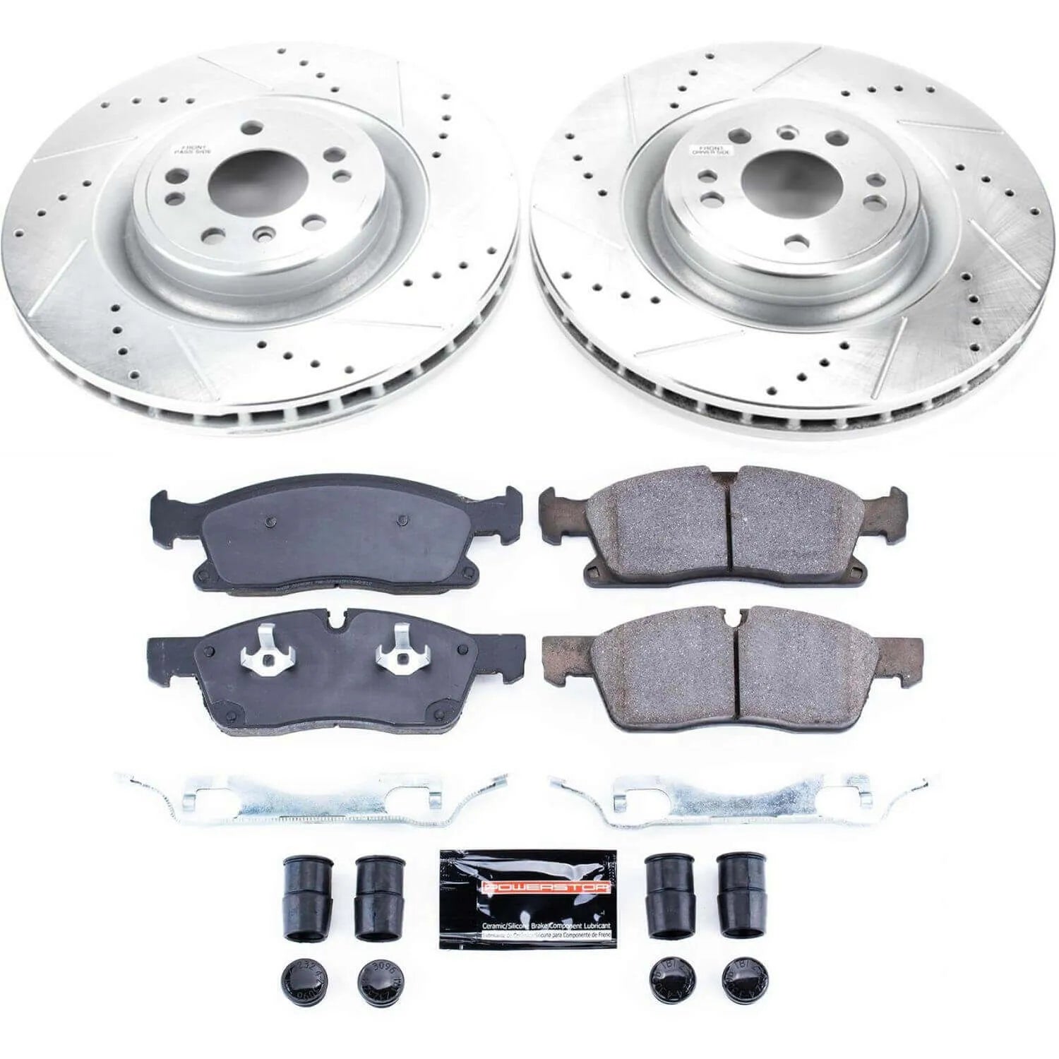 Power Stop K6883 - Z23 Evolution Sport Front Brake Kit