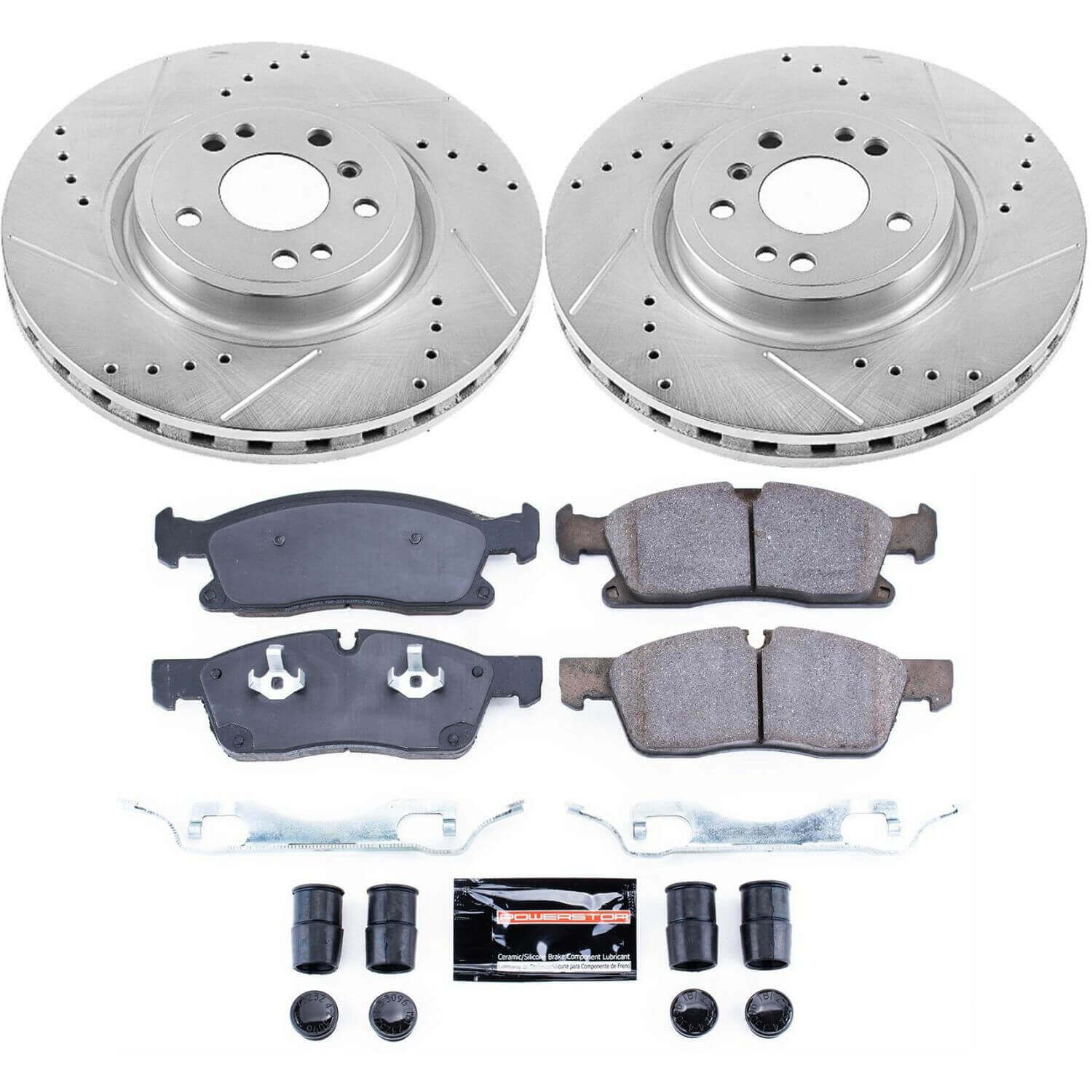 Power Stop K6897 - Z23 Evolution Sport Front Brake Kit