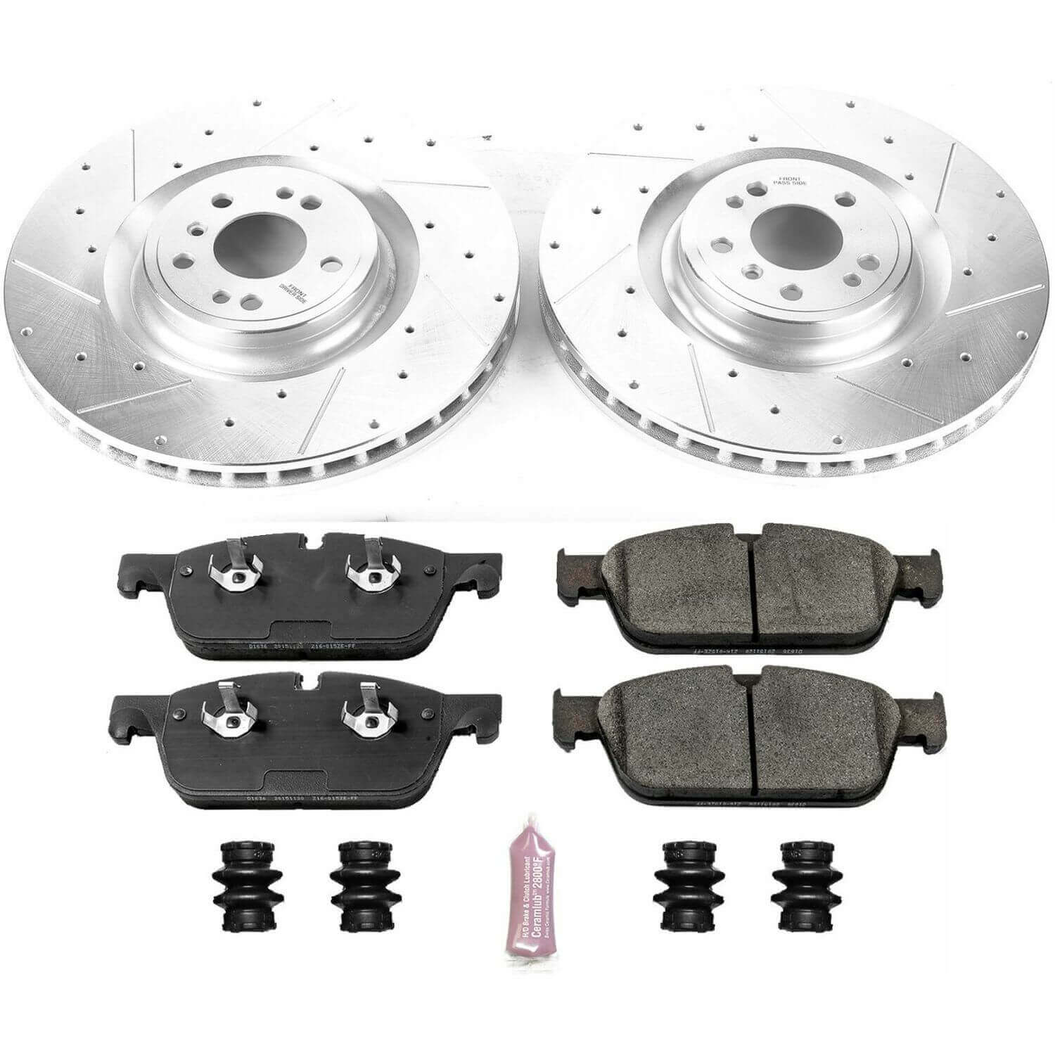 Power Stop K6900 - Z23 Evolution Sport Front Brake Kit