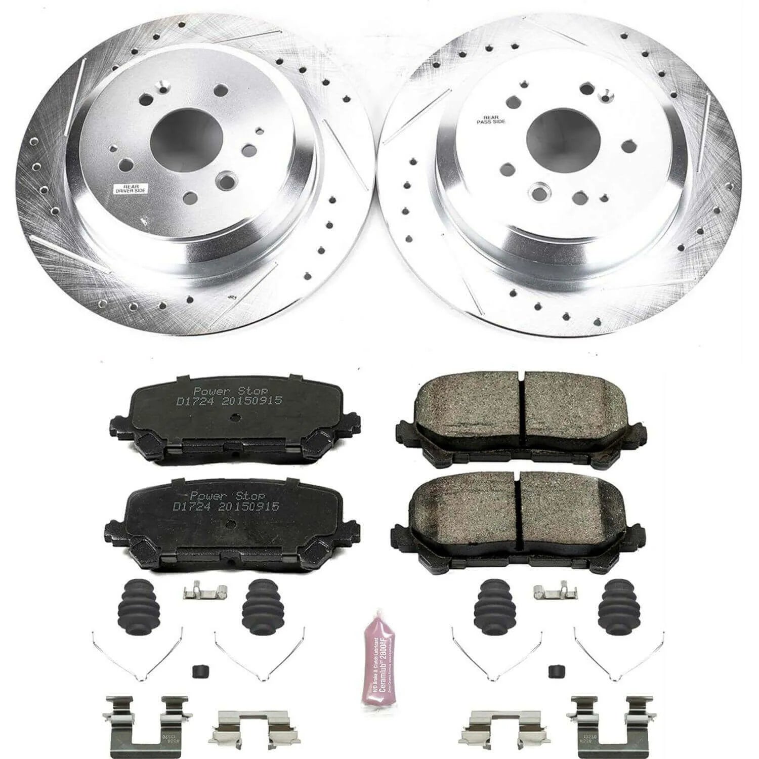 Power Stop K6953 - Z23 Evolution Sport Rear Brake Kit