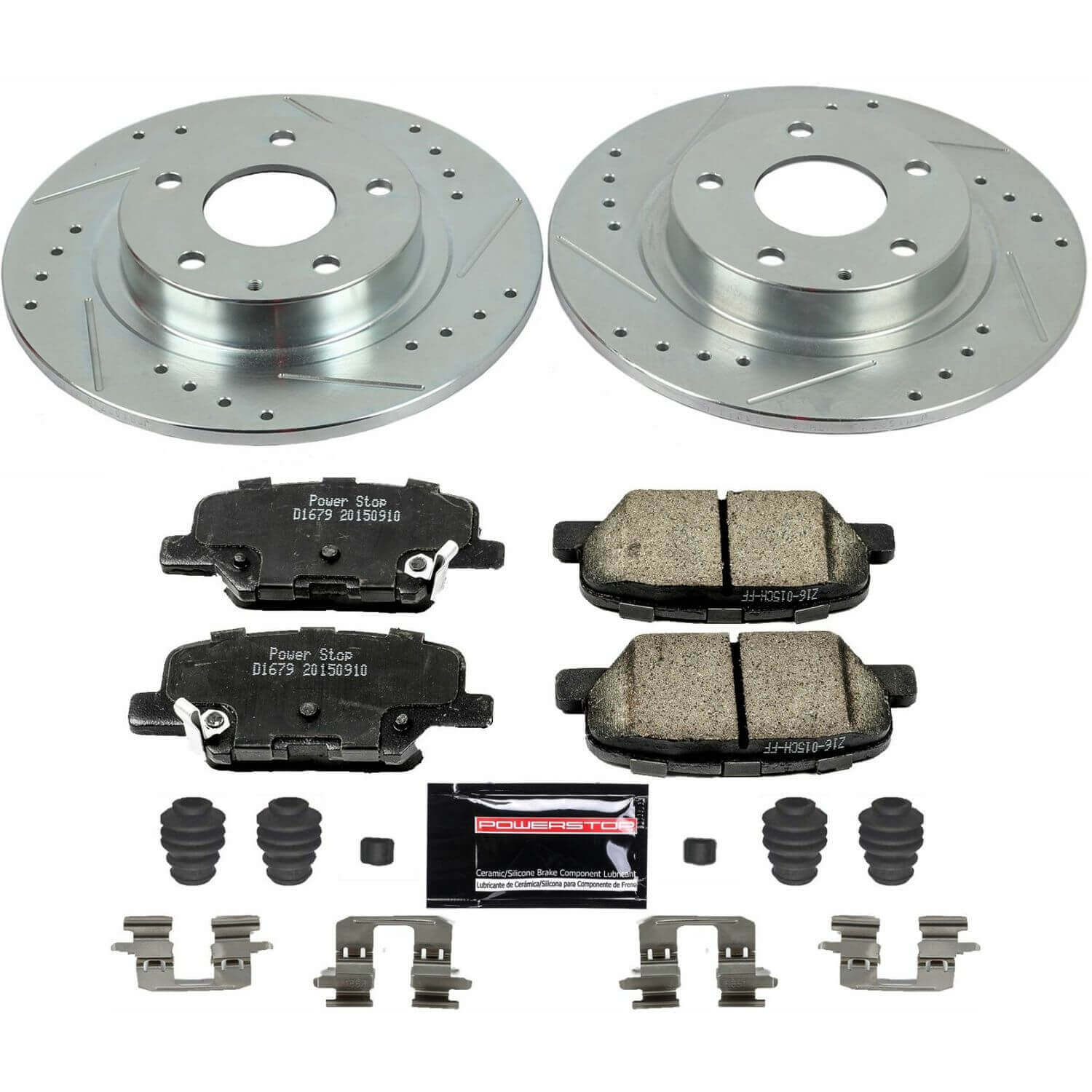 Power Stop K6969 - Z23 Evolution Sport Rear Brake Kit