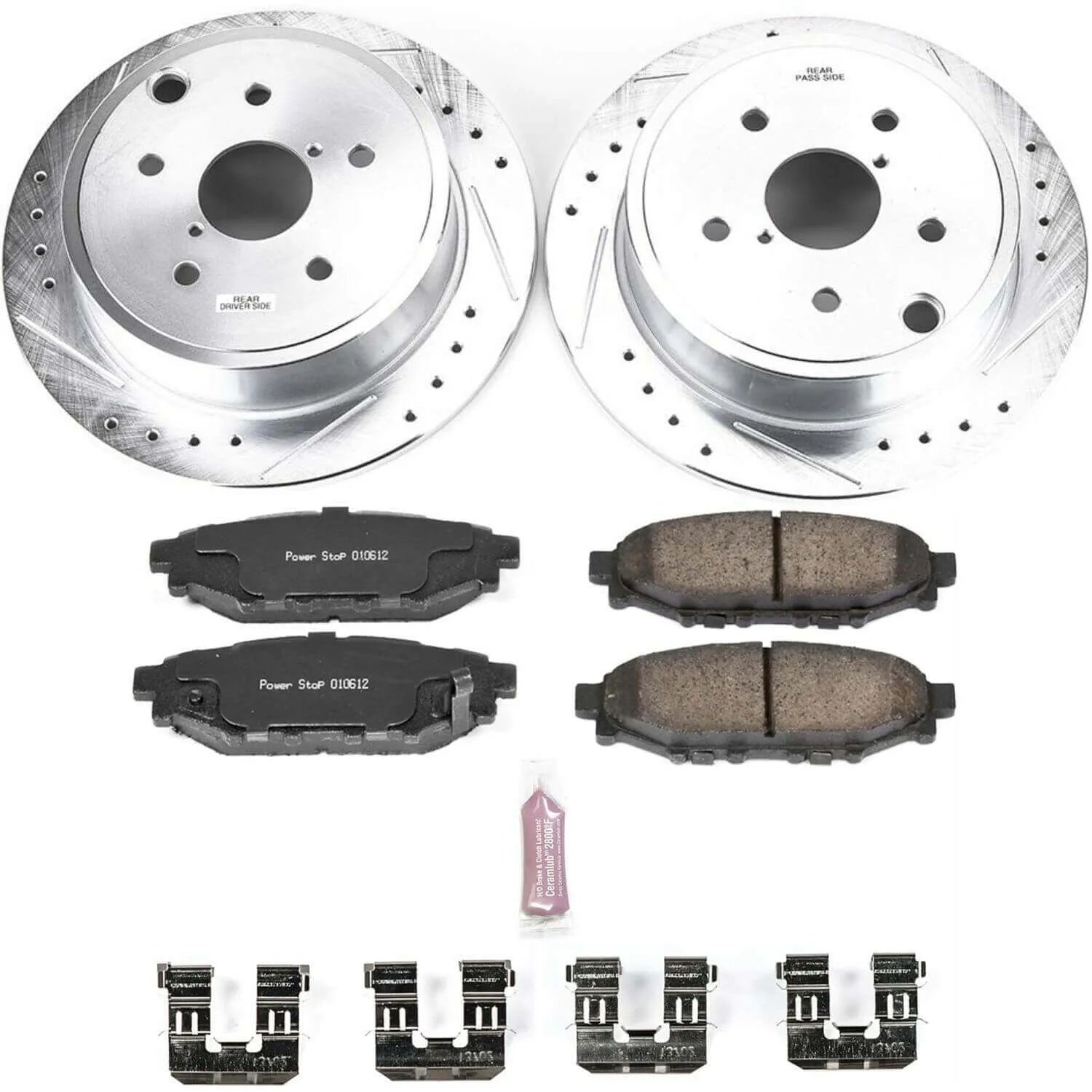 Power Stop K6977 - Z23 Evolution Sport Rear Brake Kit