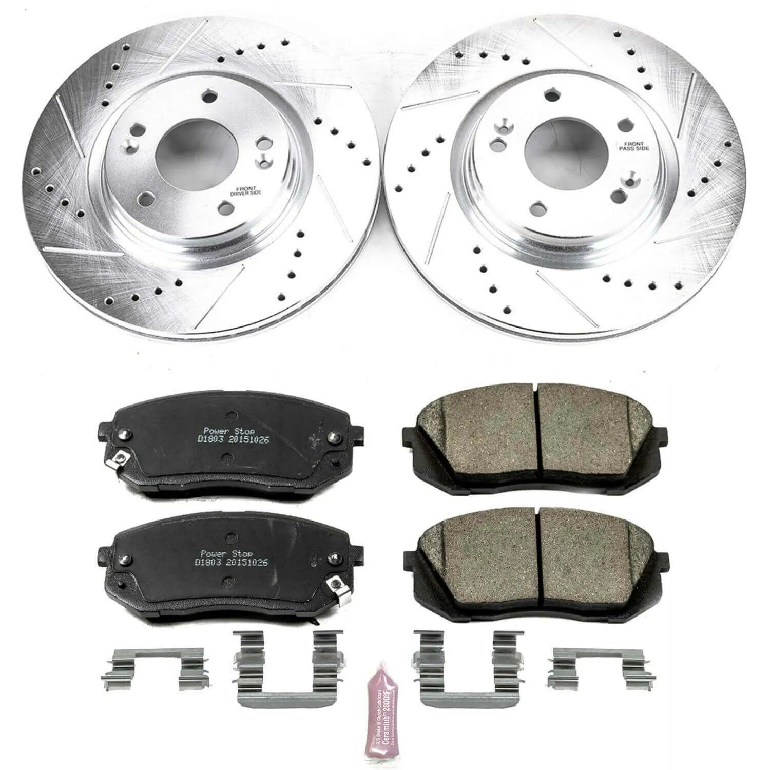 Power Stop K6982 - Z23 Evolution Sport Front Brake Kit