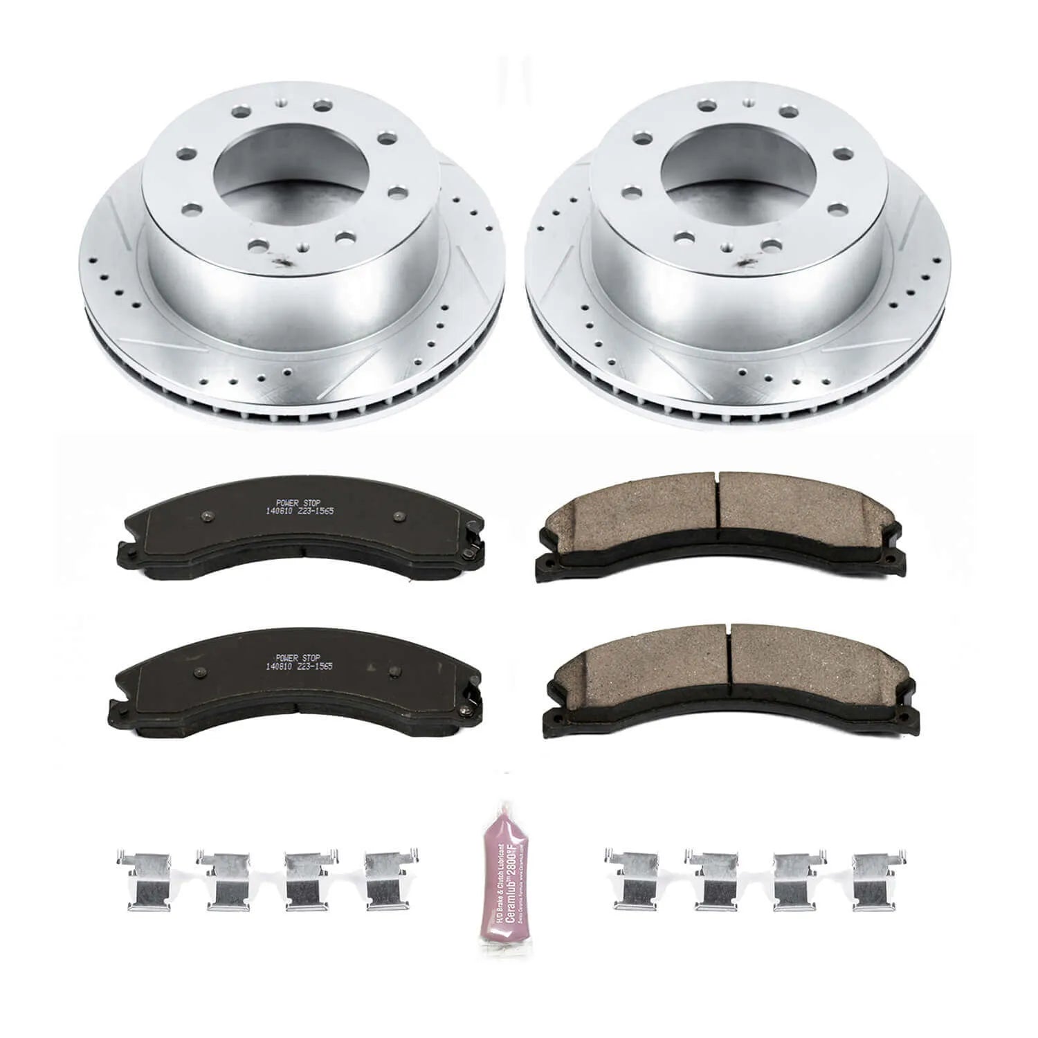 Power Stop K6993 - Z23 Evolution Sport Performance 1-Click Brake Kit (Rear)