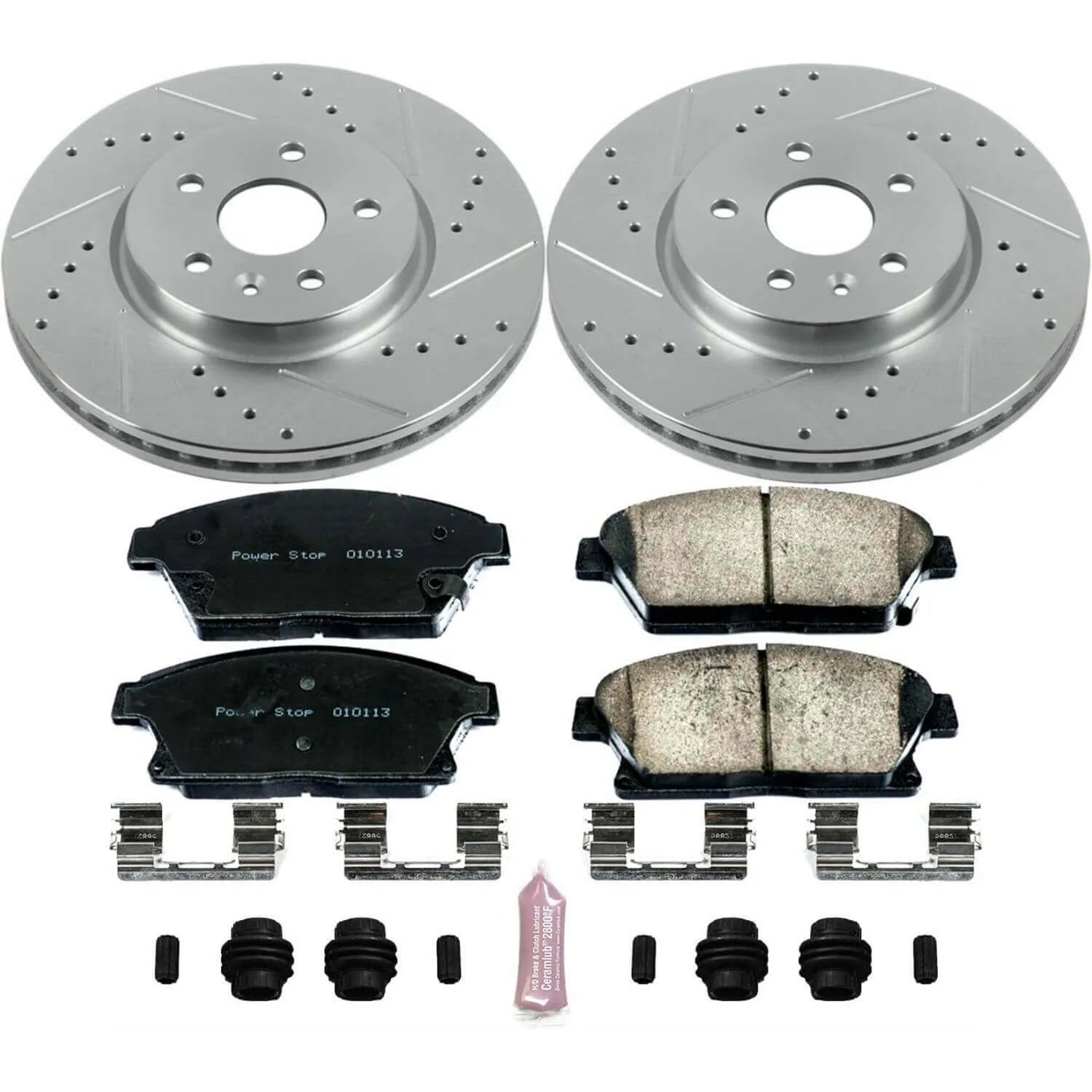 Power Stop K6996 - Z23 Evolution Sport Front Brake Kit