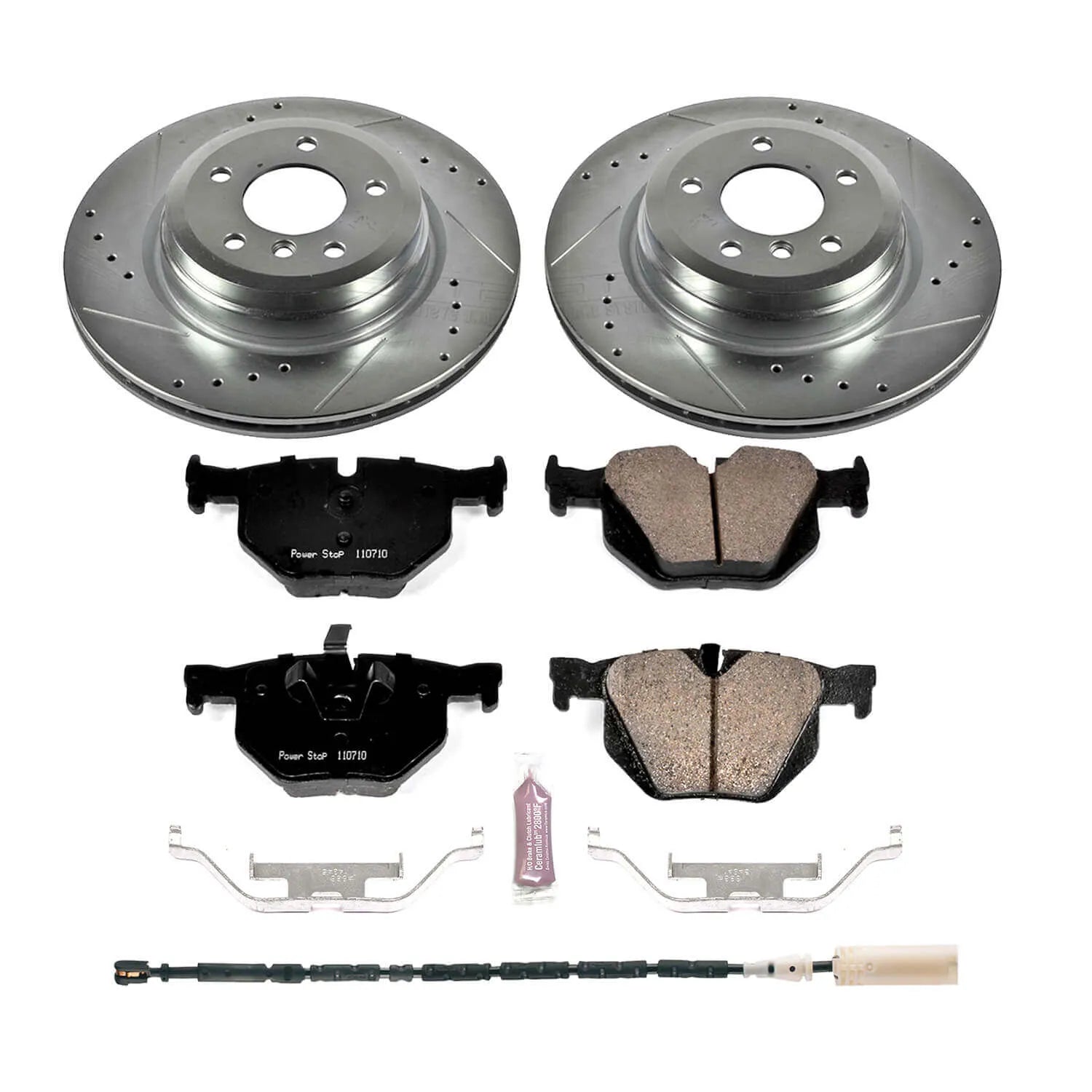 Power Stop K7009 - Z23 Evolution Sport Performance 1-Click Brake Kit (Rear)