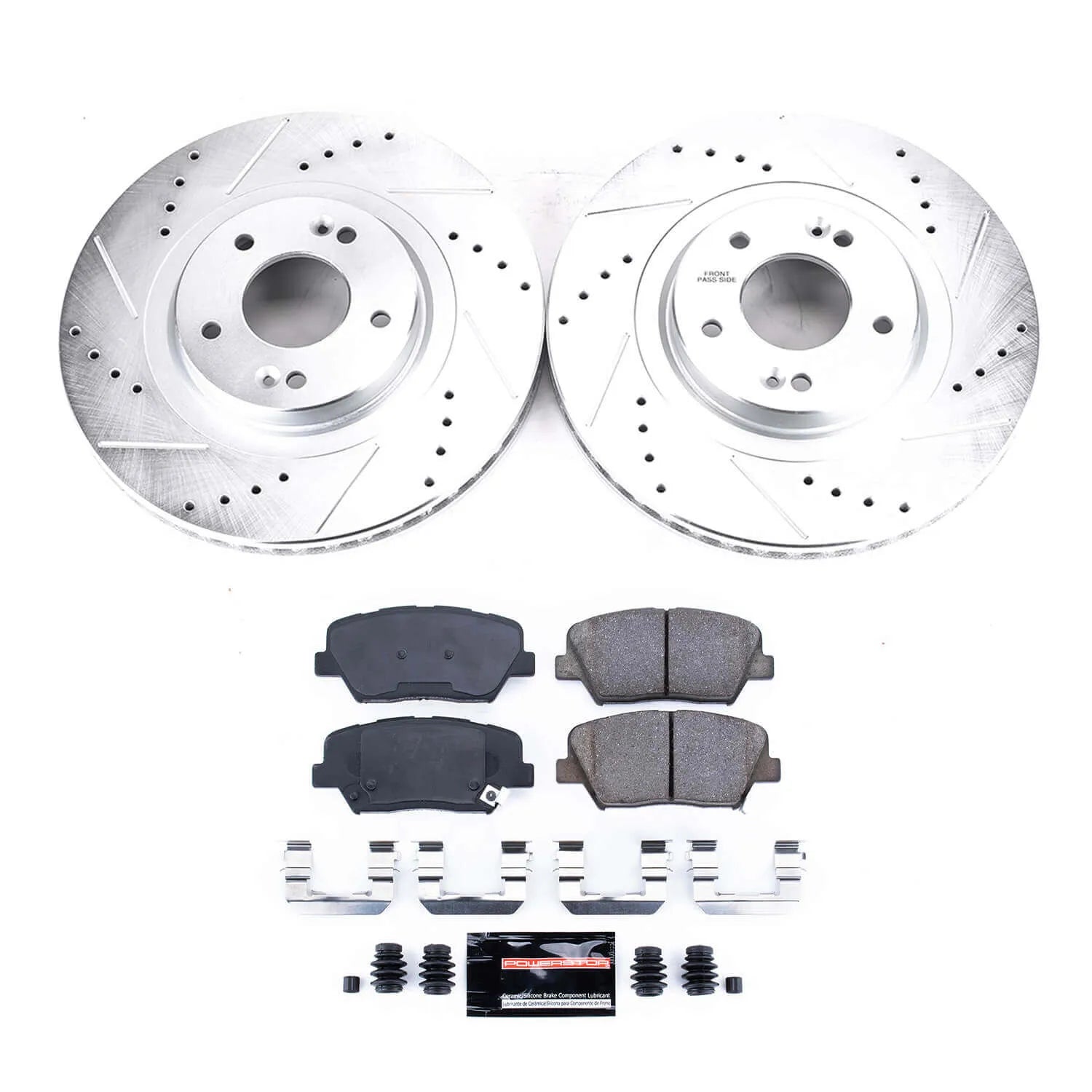 Power Stop K7064 - Z23 Evolution Sport Front Brake Kit