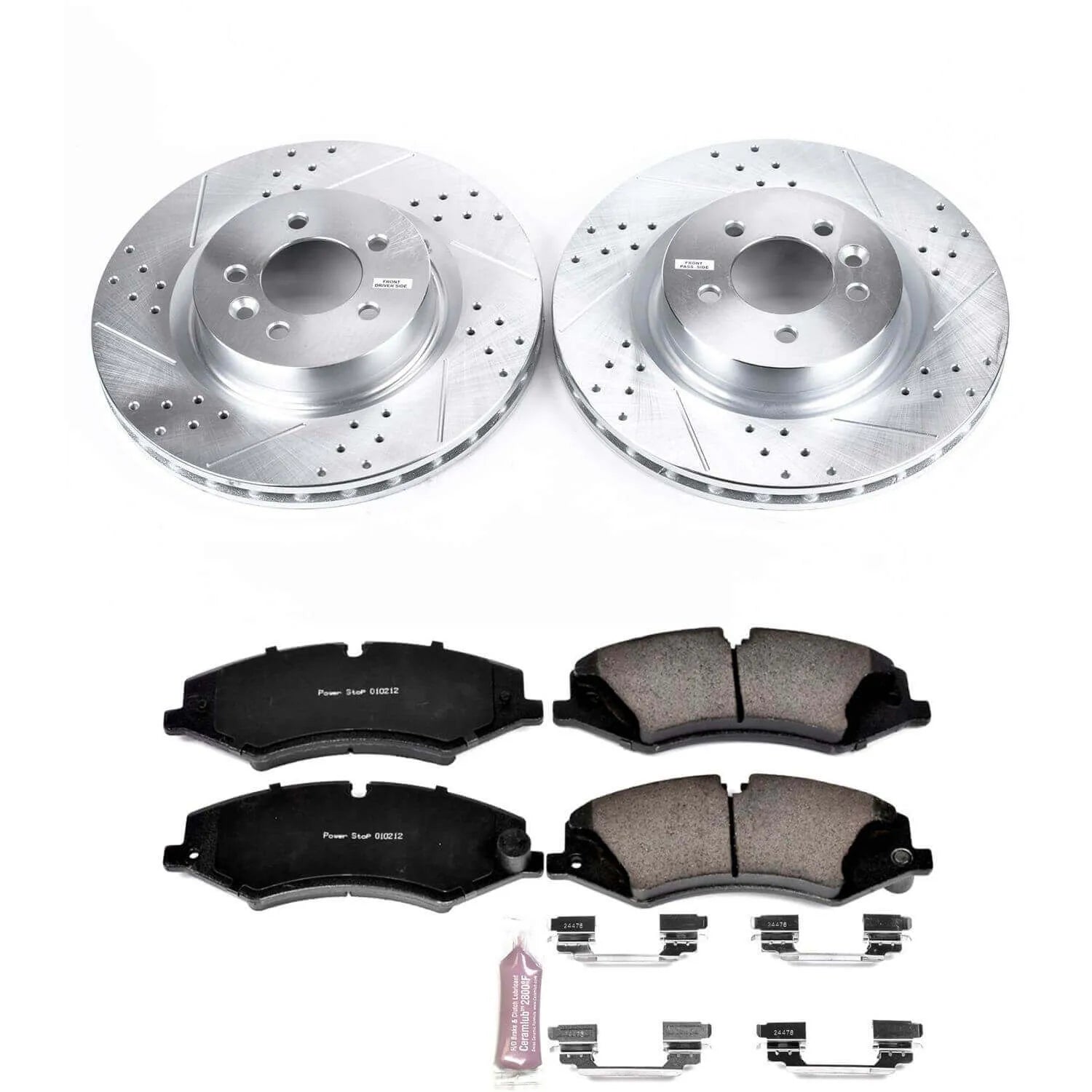 Power Stop K7079 - Z23 Evolution Sport Front Brake Kit