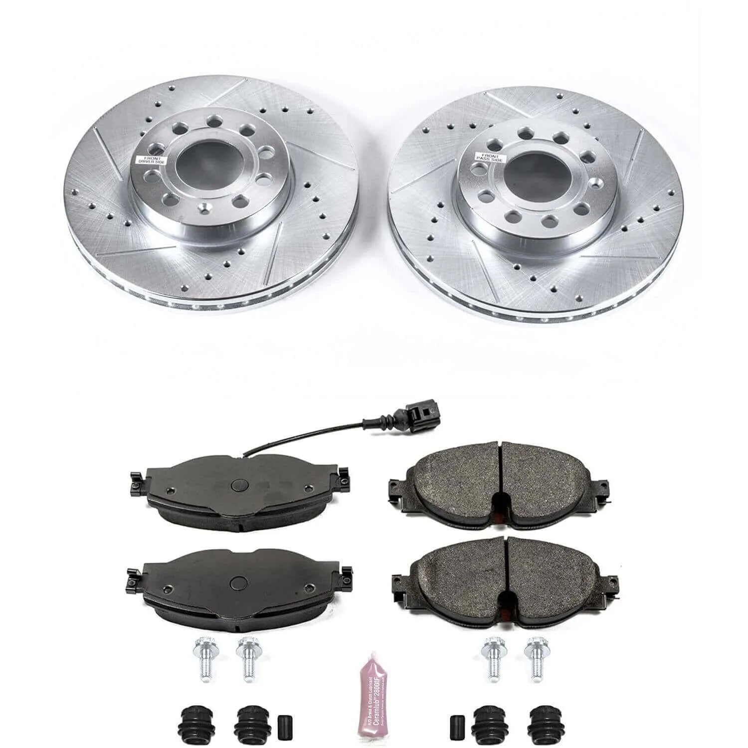 Power Stop K7080 - Z23 Evolution Sport Front Brake Kit