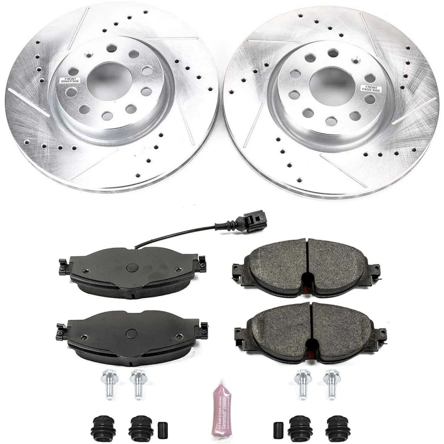 Power Stop K7082 - Z23 Evolution Sport Front Brake Kit