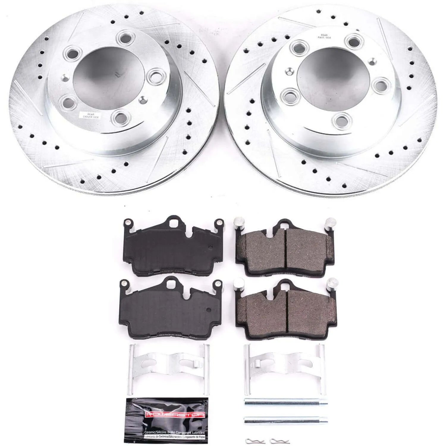 Power Stop K7088 - Z23 Evolution Sport Rear Brake Kit