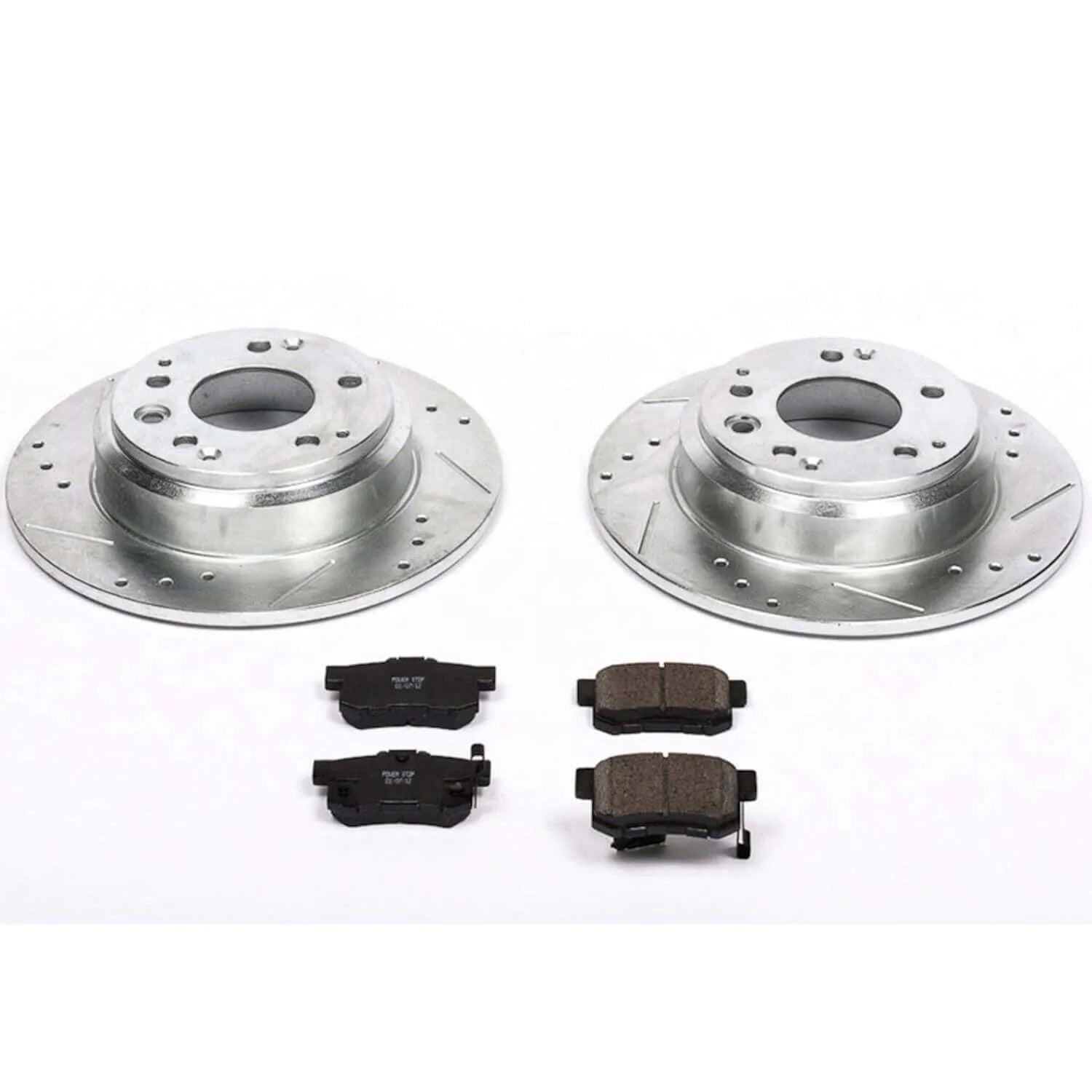 Power Stop K709 - Z23 Evolution Sport Performance 1-Click Brake Kit With Hardware (Rear)