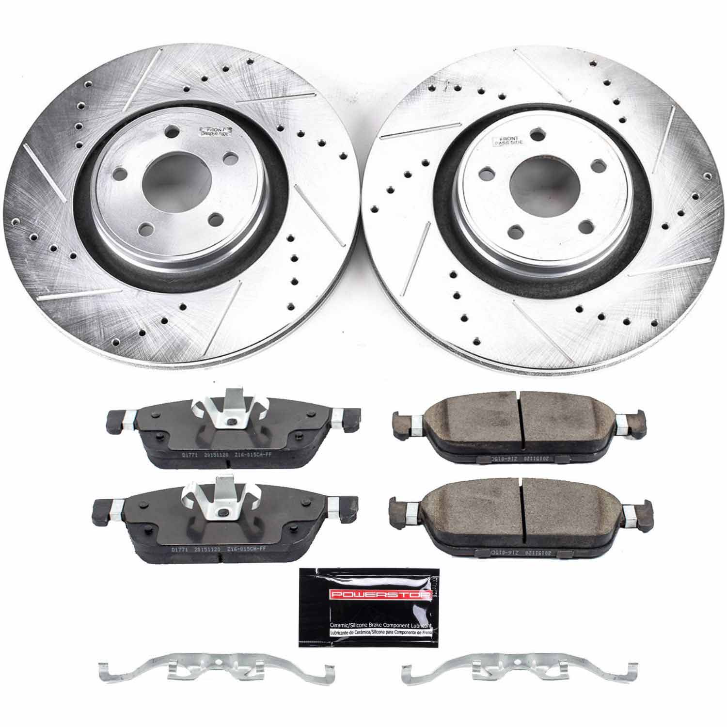 Power Stop K7147 - Z23 Evolution Sport Front Brake Kit