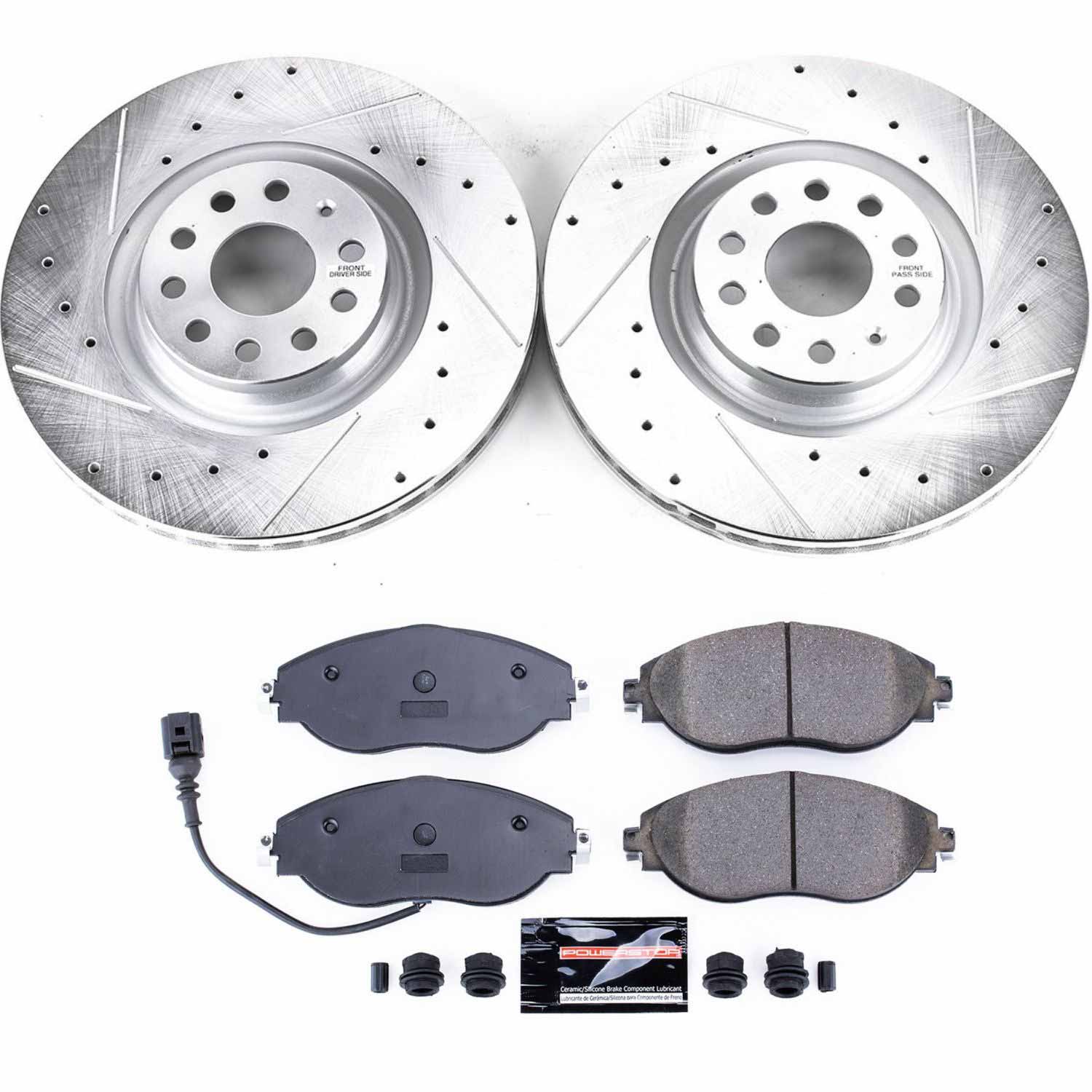 Power Stop K7175 - Z23 Evolution Sport Front Brake Kit