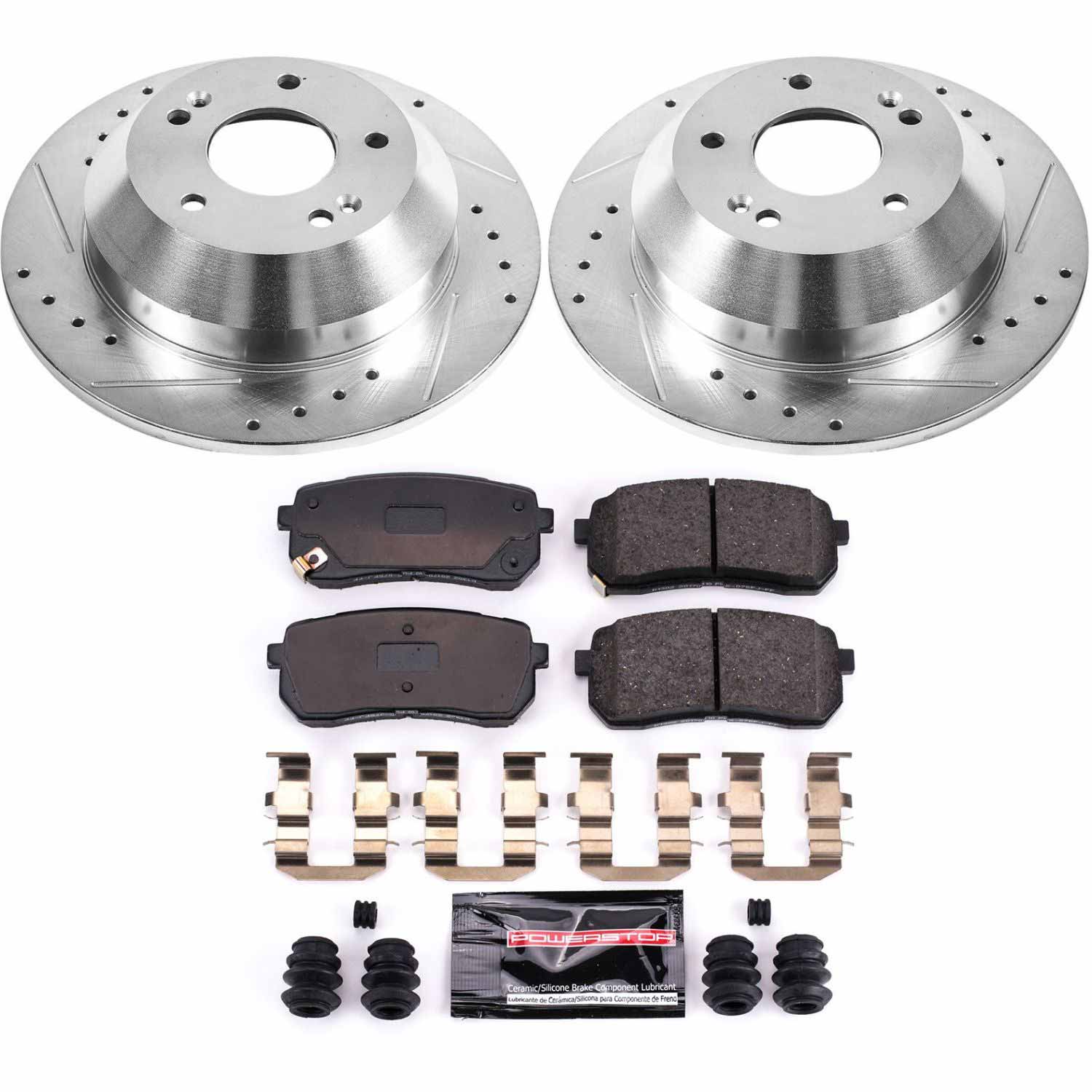 Power Stop K7213 - Z23 Evolution Sport Rear Brake Kit