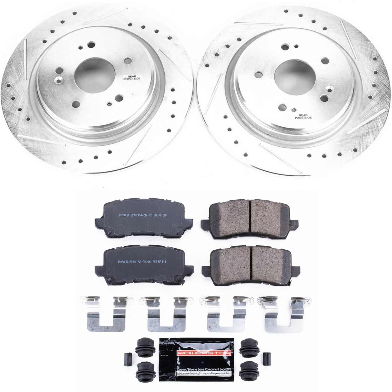 Power Stop K7216 - Z23 Evolution Sport Rear Brake Kit