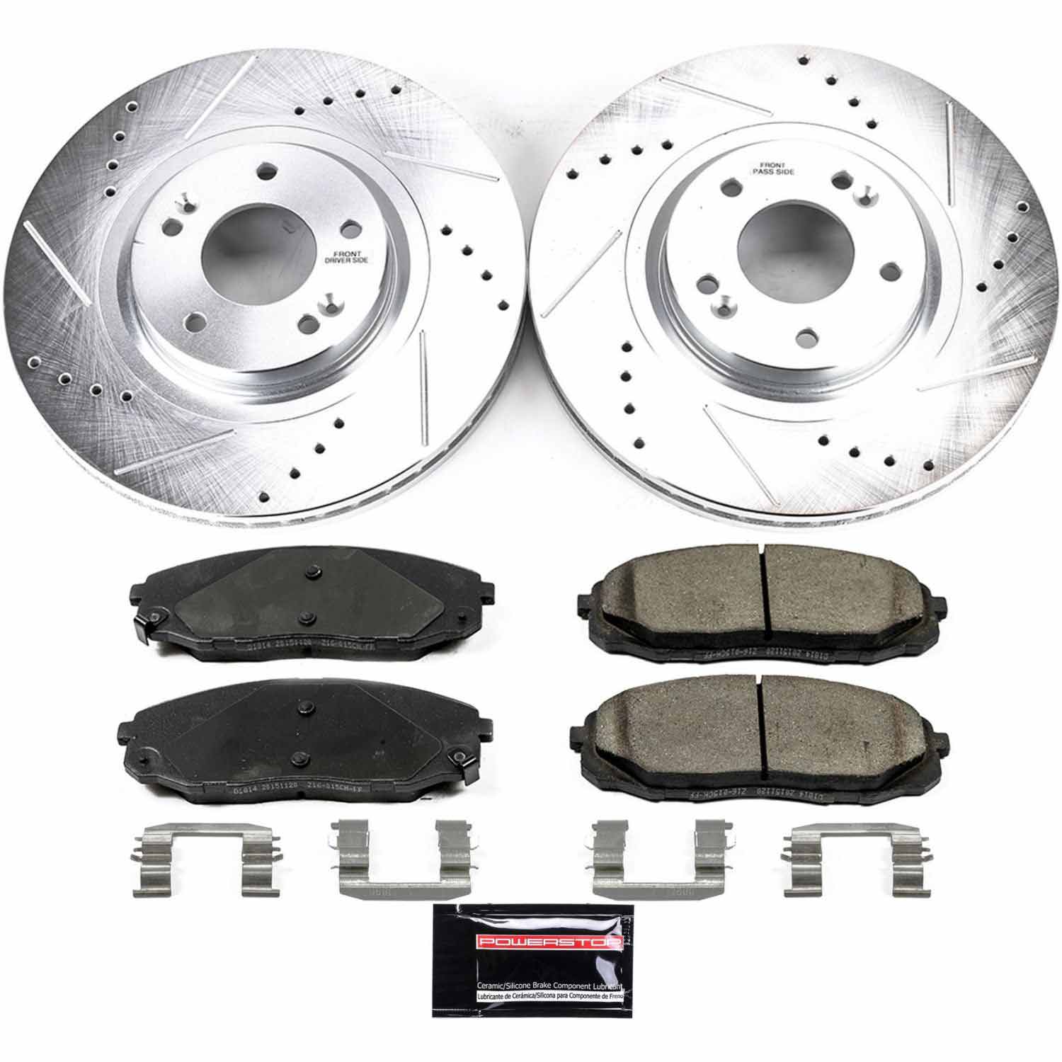Power Stop K7218 - Z23 Evolution Sport Front Brake Kit
