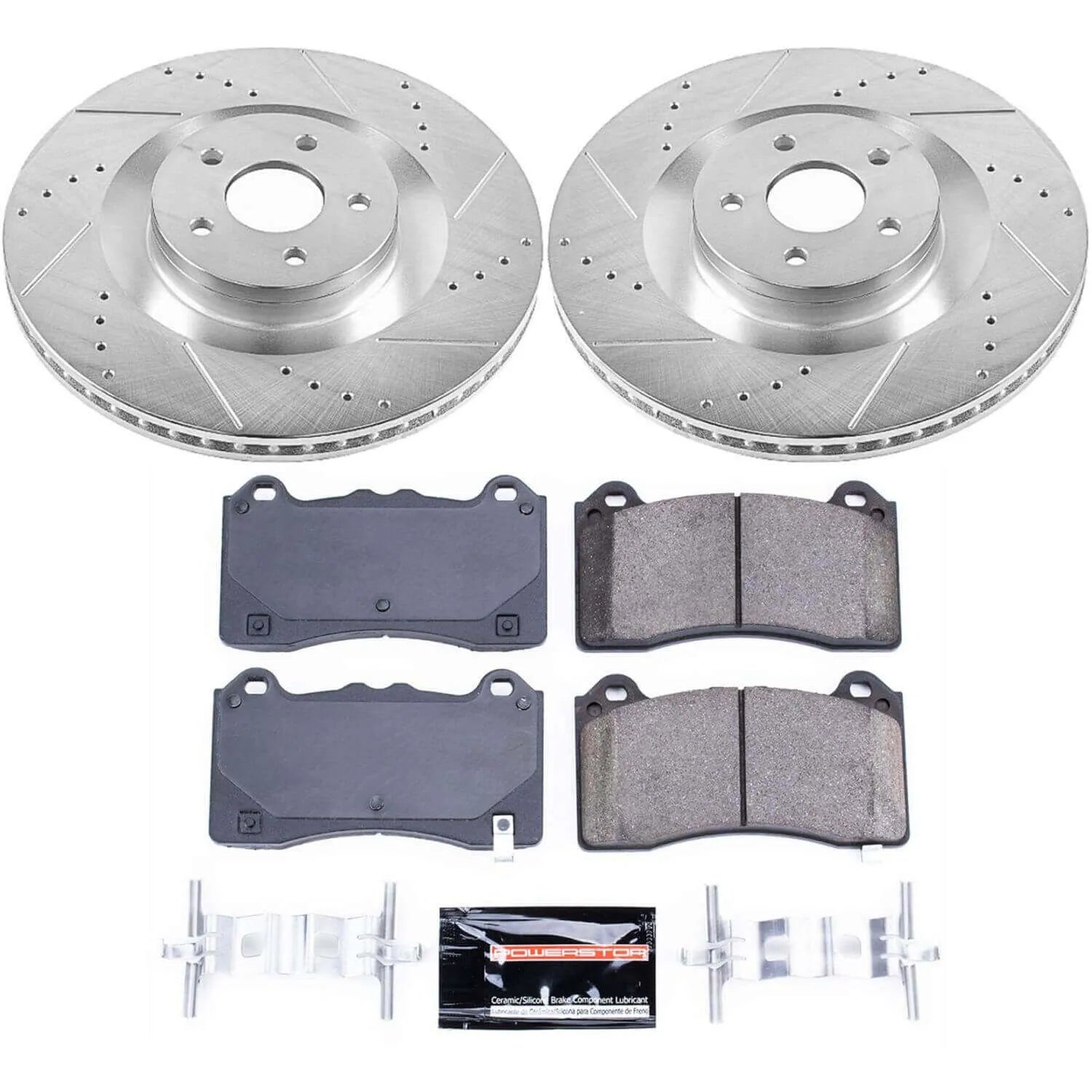 Power Stop K7318 - Z23 Evolution Sport Front Brake Kit