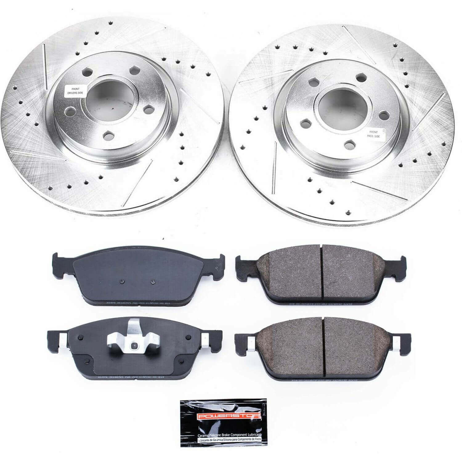 Power Stop K7338 - Z23 Evolution Sport Front Brake Kit