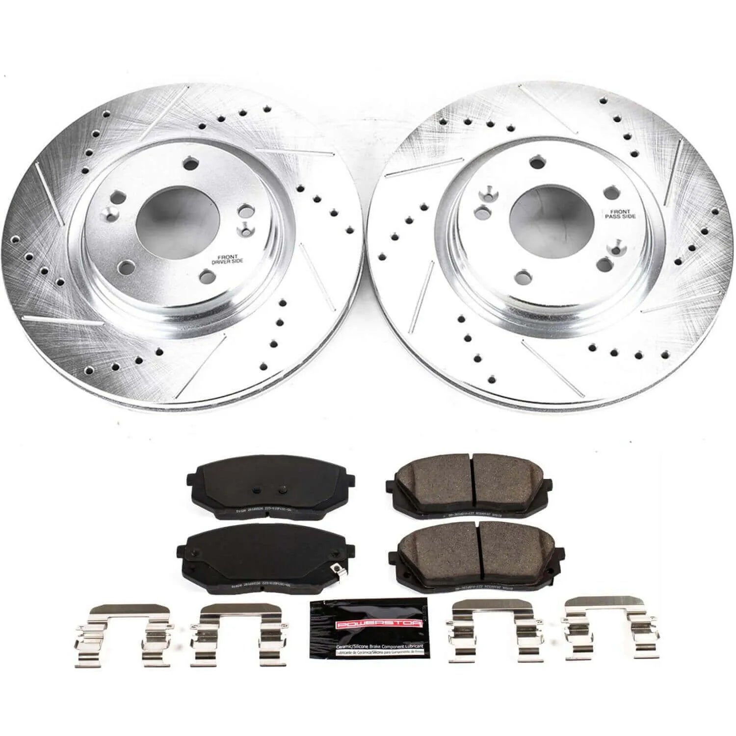 Power Stop K7353 - Z23 Evolution Sport Front Brake Kit