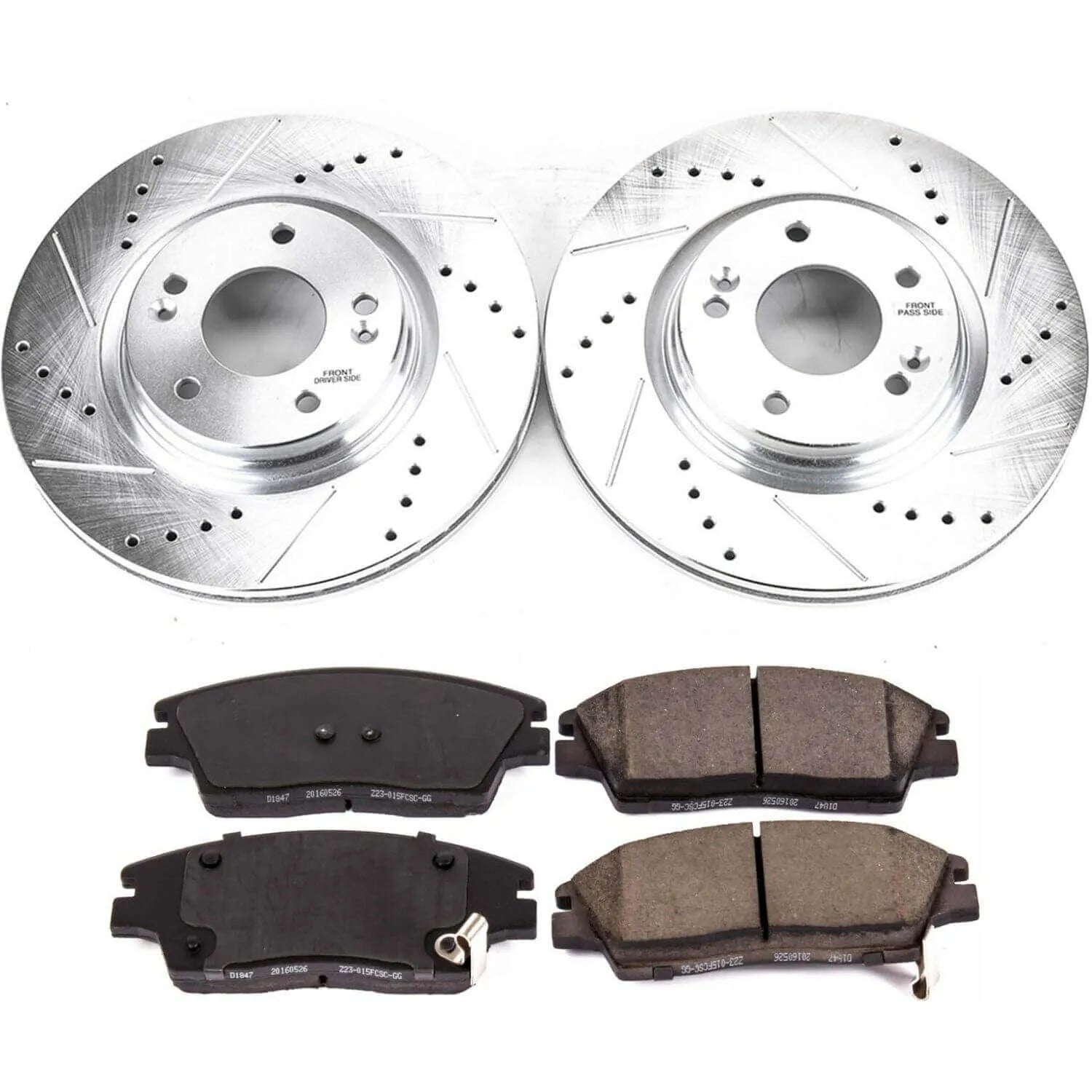 Power Stop K7355 - Z23 Evolution Sport Front Brake Kit