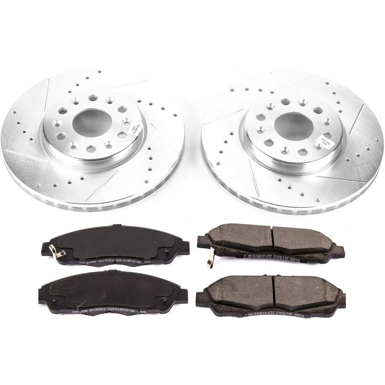 Power Stop K7409 - Z23 Evolution Sport Front Brake Kit