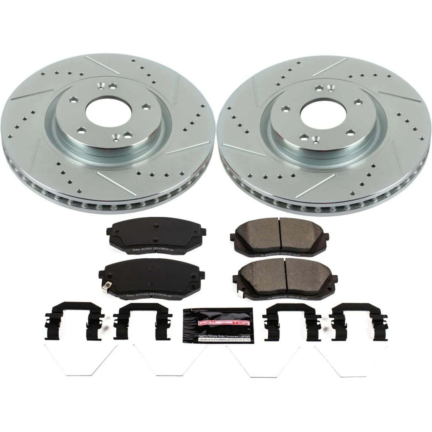 Power Stop K7509 - Z23 Evolution Sport Front Brake Kit
