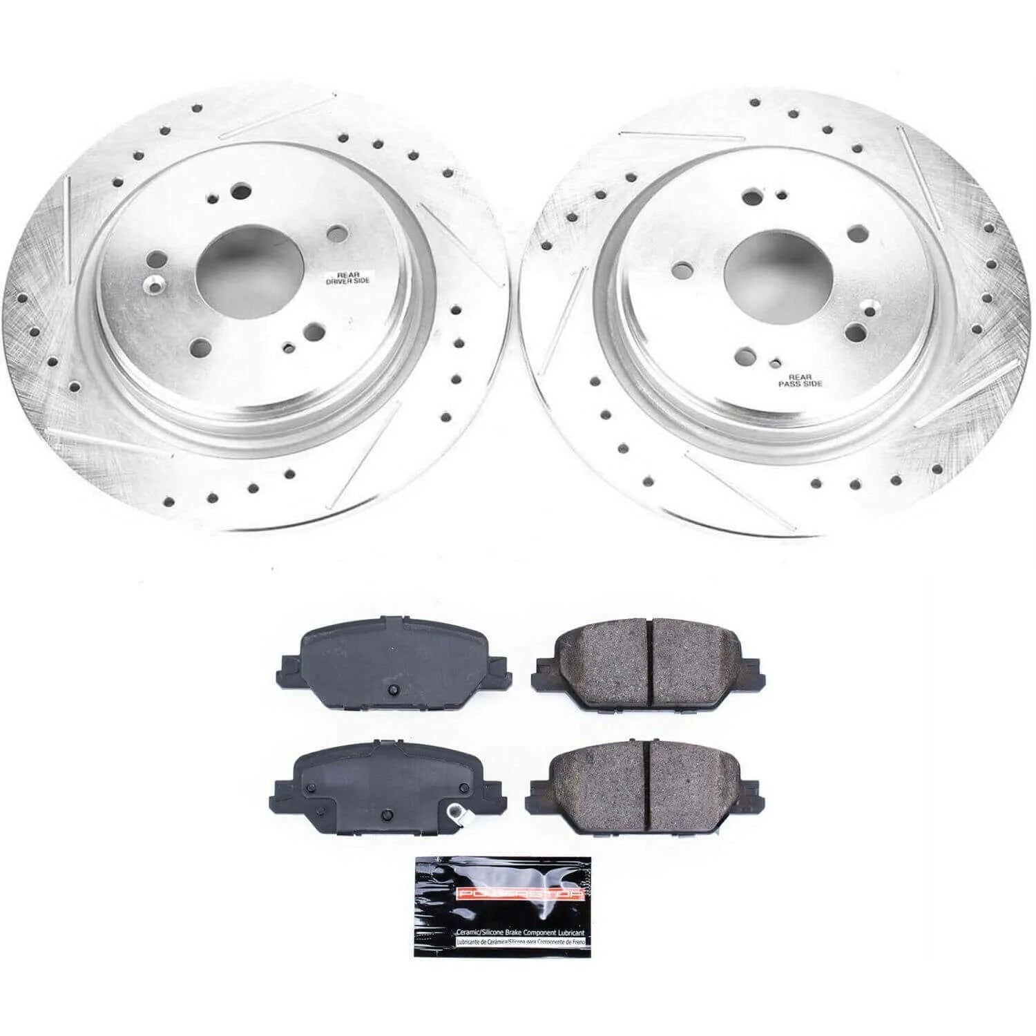 Power Stop K7528 - Z23 Evolution Sport Rear Brake Kit