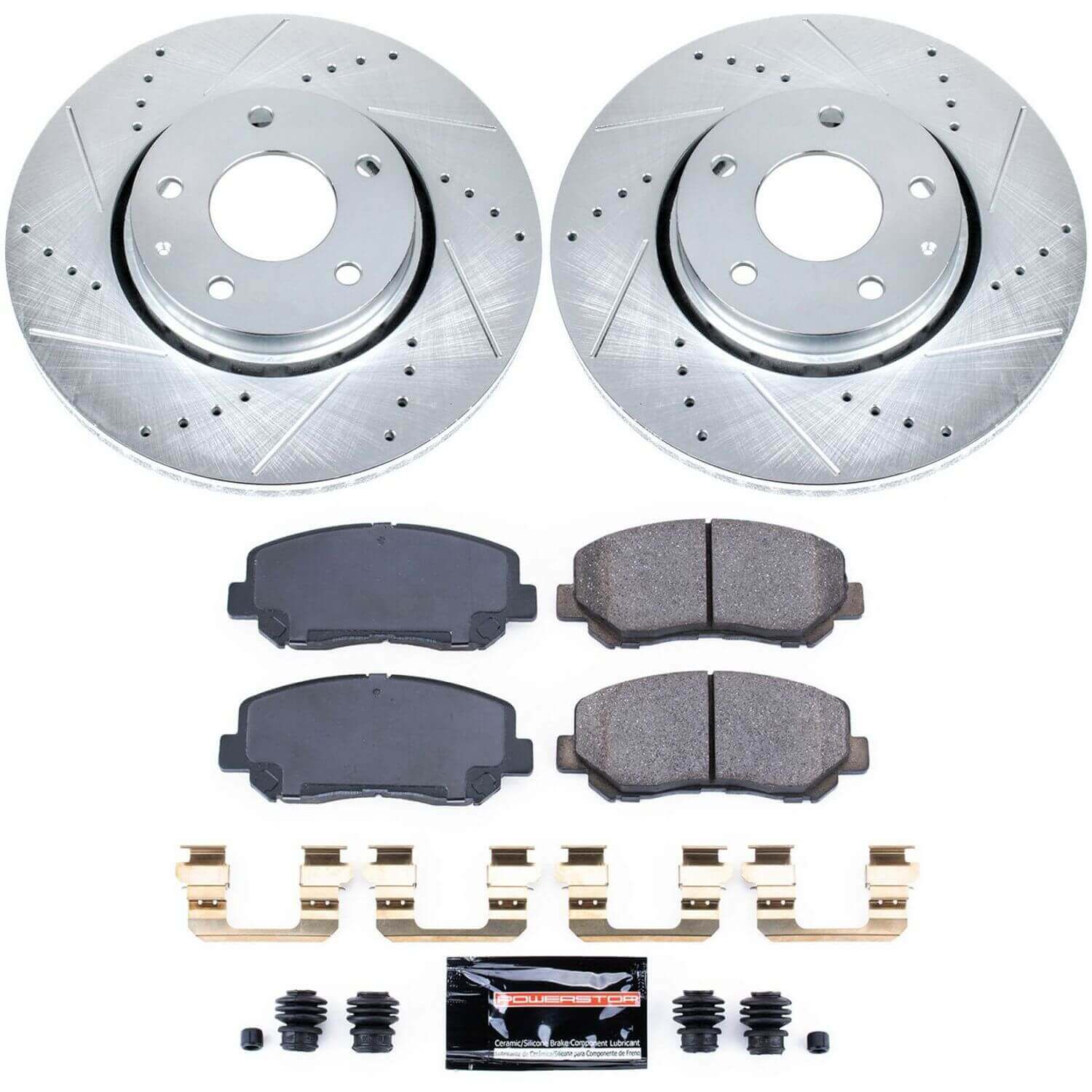 Power Stop K7689 - Z23 Evolution Sport Front Brake Kit