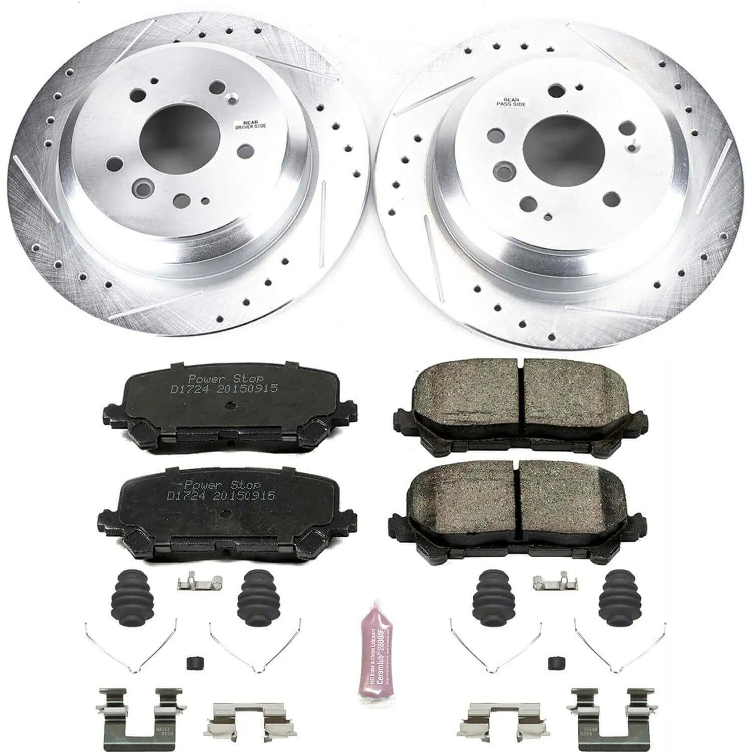 Power Stop K7727 - Z23 Evolution Sport Rear Brake Kit