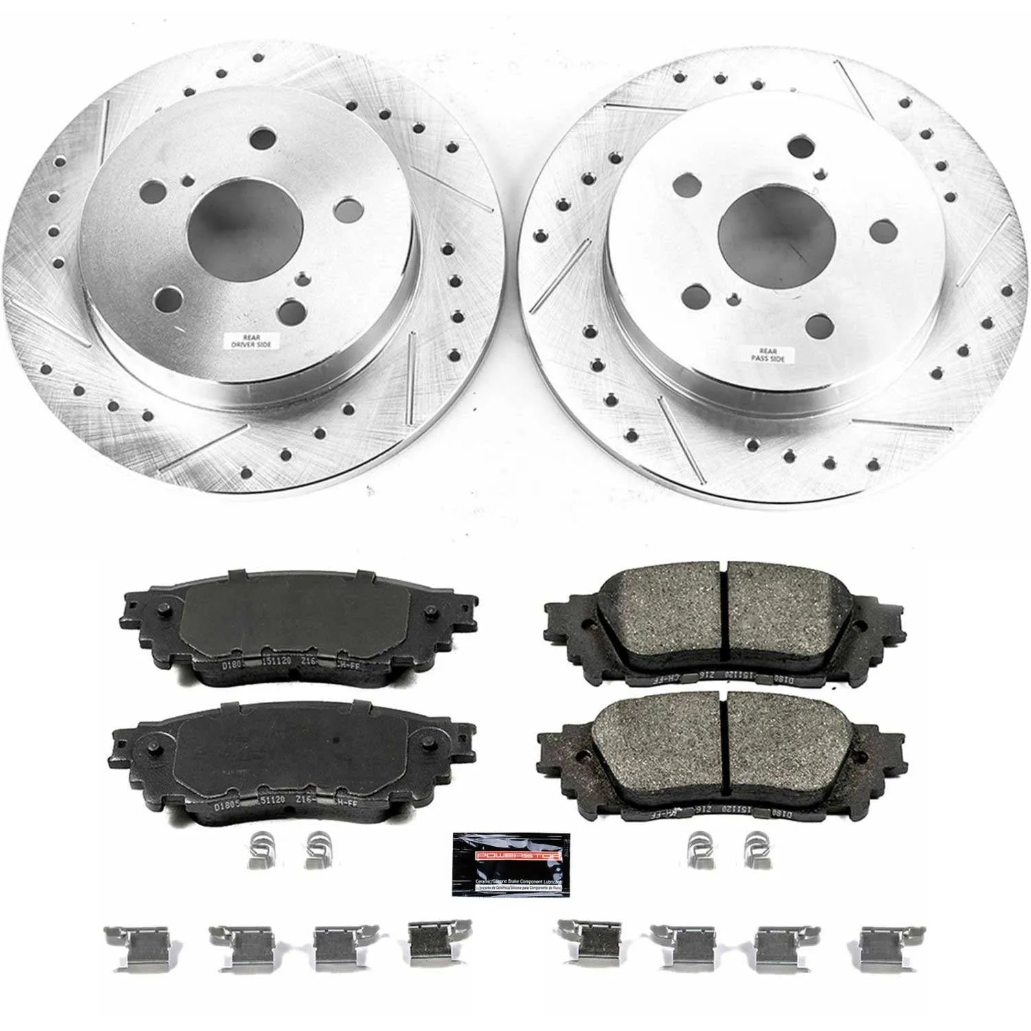 Power Stop K7739 - Z23 Evolution Sport Rear Brake Kit