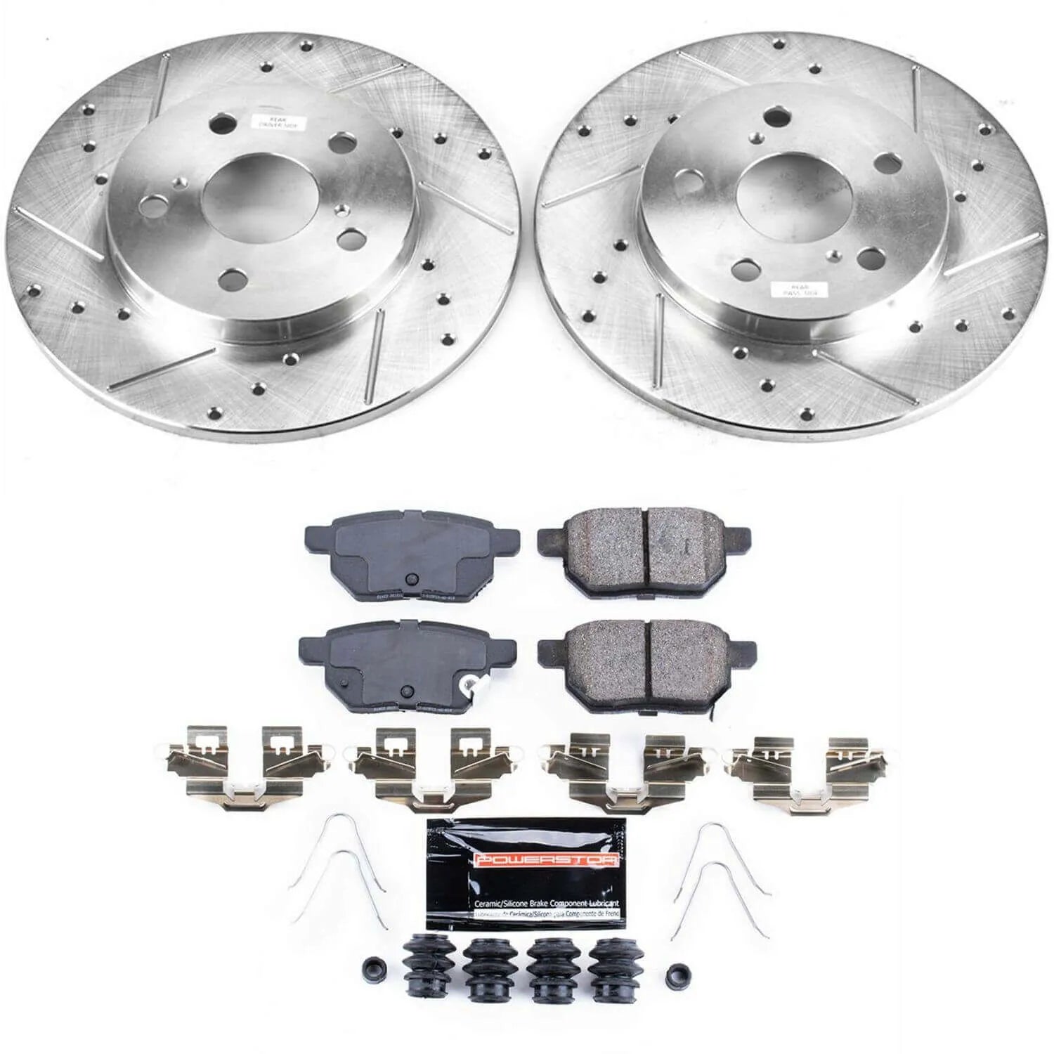 Power Stop K7753 - Z23 Evolution Sport Rear Brake Kit