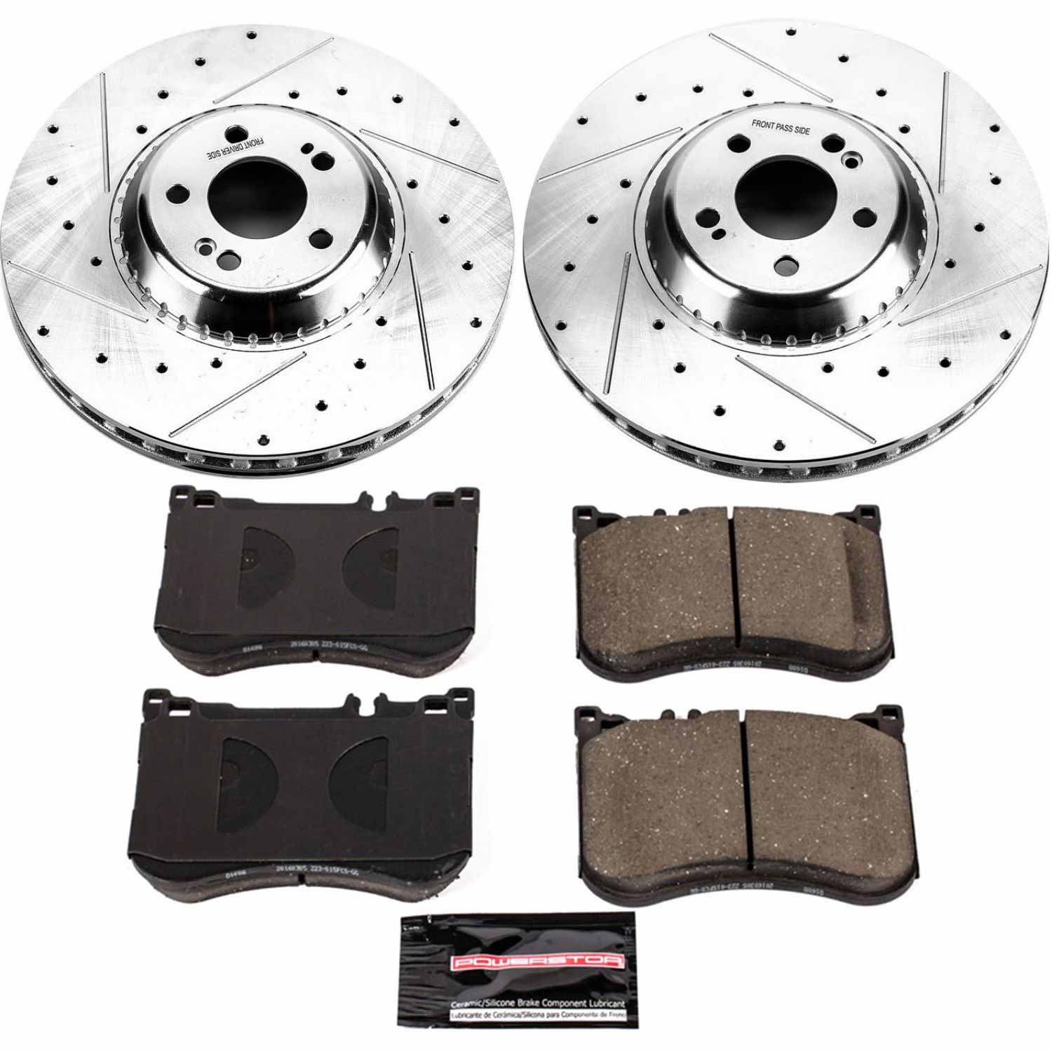Power Stop K7852 - Z23 Evolution Sport Front Brake Kit