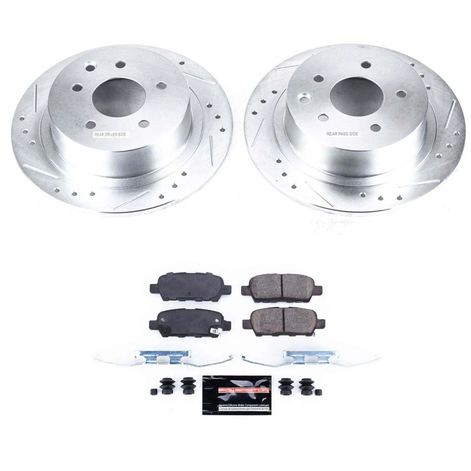 Power Stop K7864 - Z23 Evolution Sport Rear Brake Kit