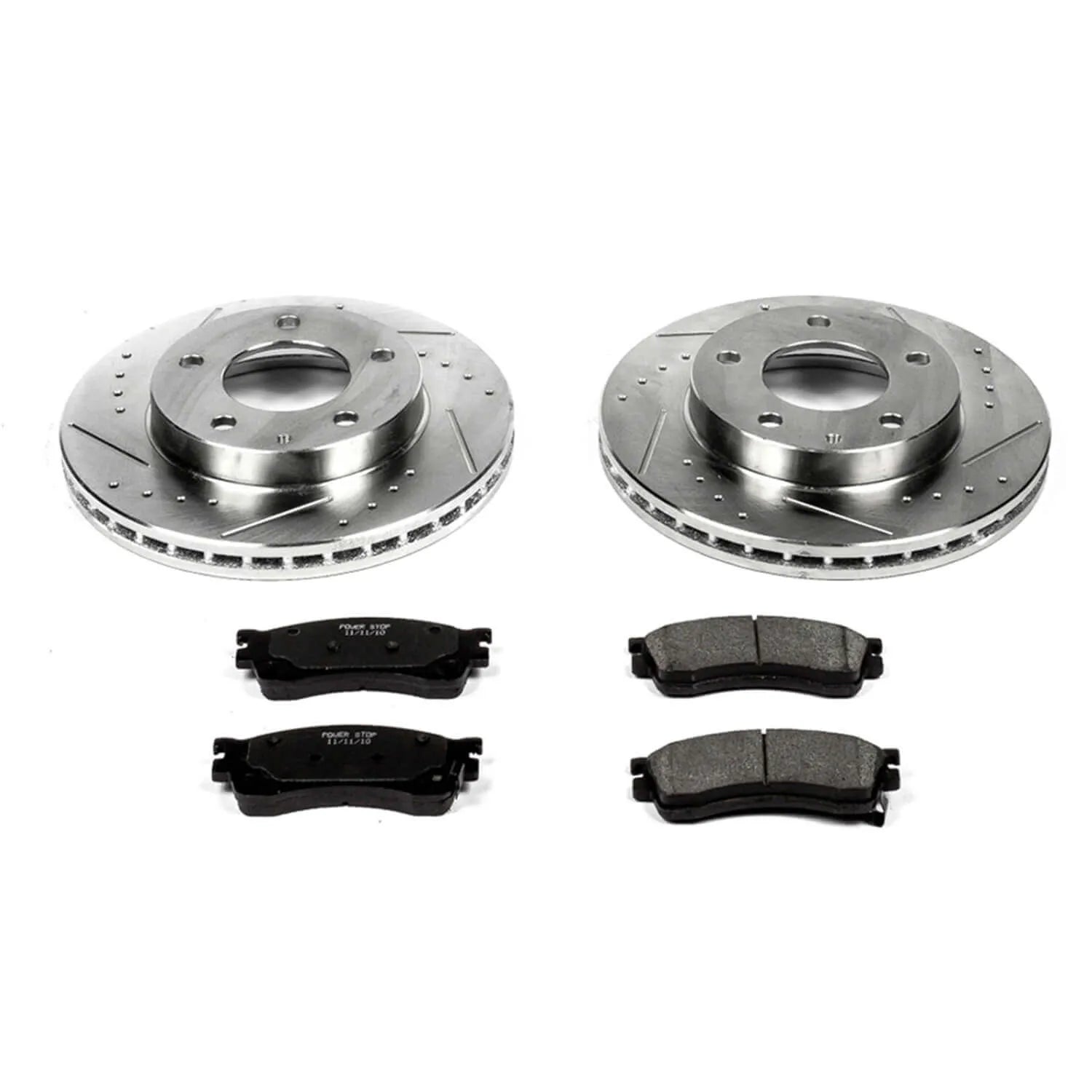 Power Stop K788 - Z23 Evolution Sport Performance 1-Click Brake Kit With Hardware (Front)