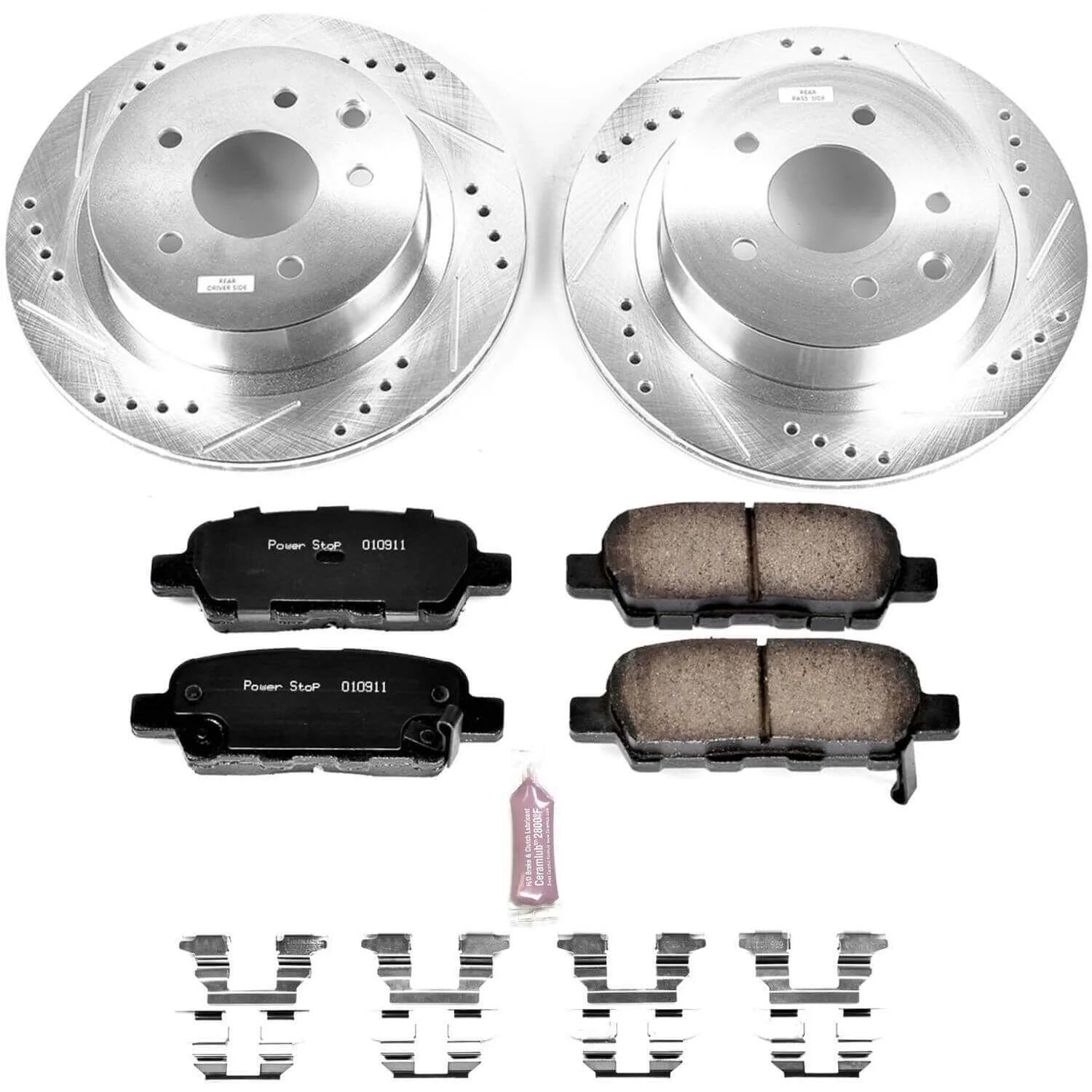 Power Stop K7881 - Z23 Evolution Sport Rear Brake Kit