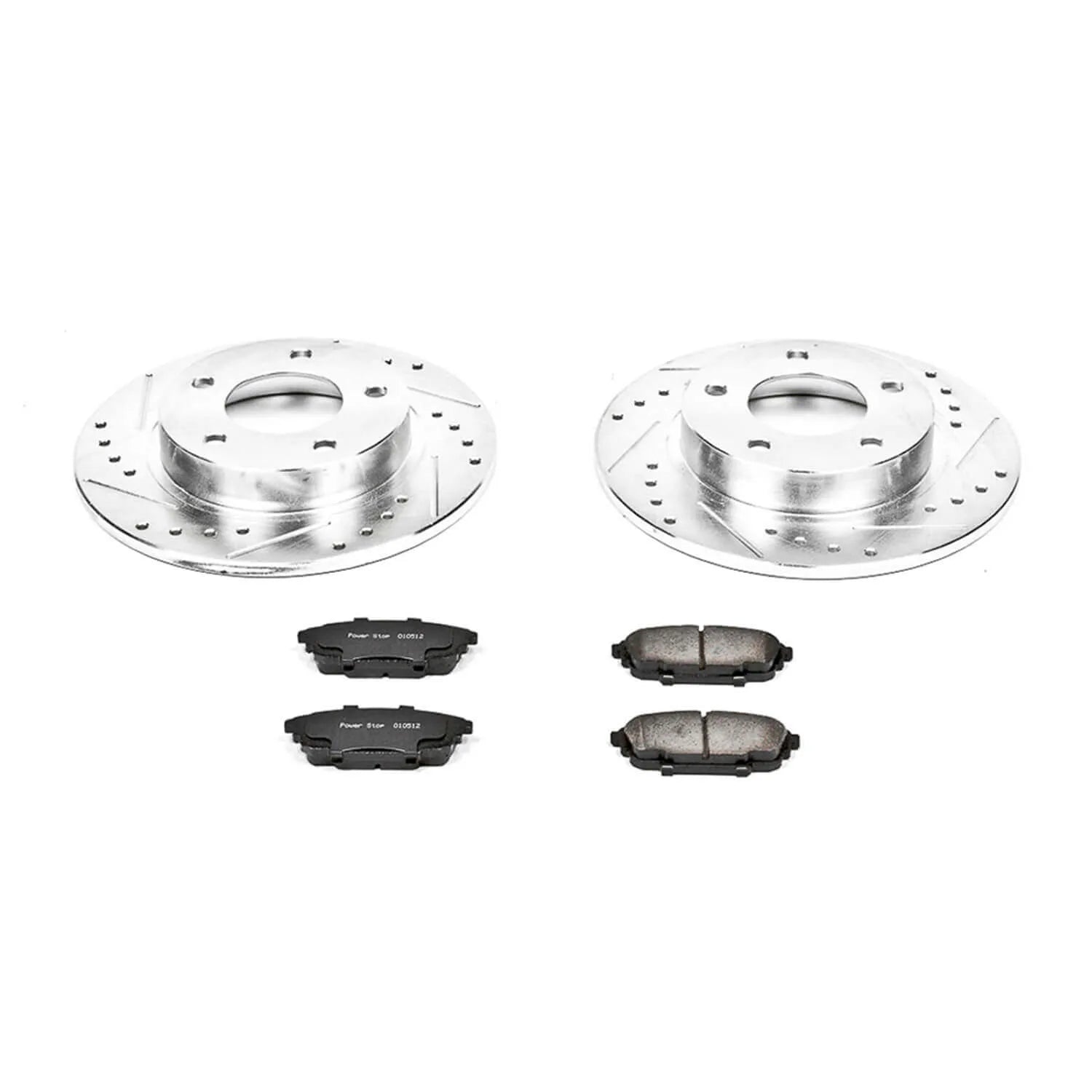 Power Stop K792 - Z23 Evolution Sport Performance 1-Click Brake Kit With Hardware (Rear)