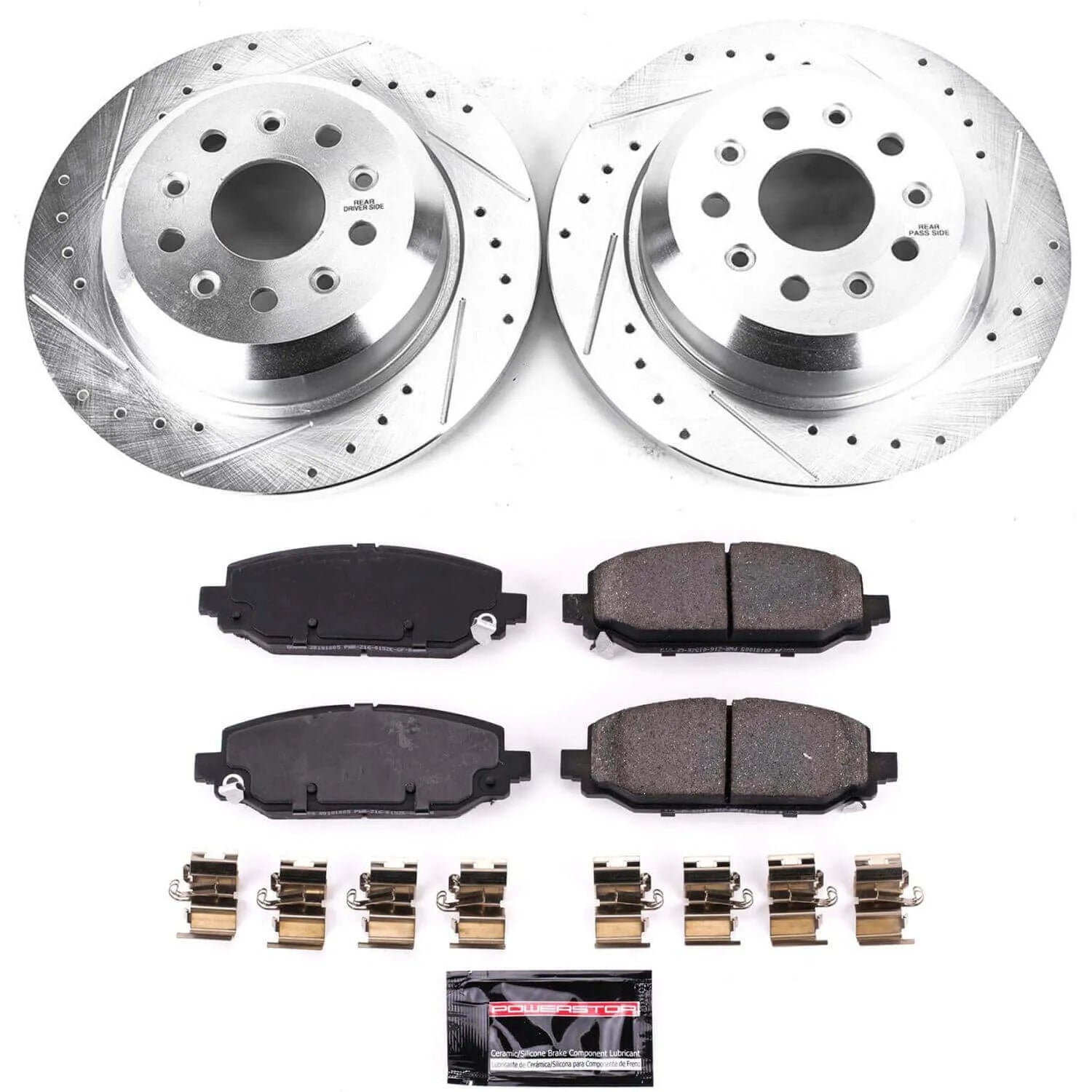 Power Stop K7942 - Z23 Evolution Sport Rear Brake Kit