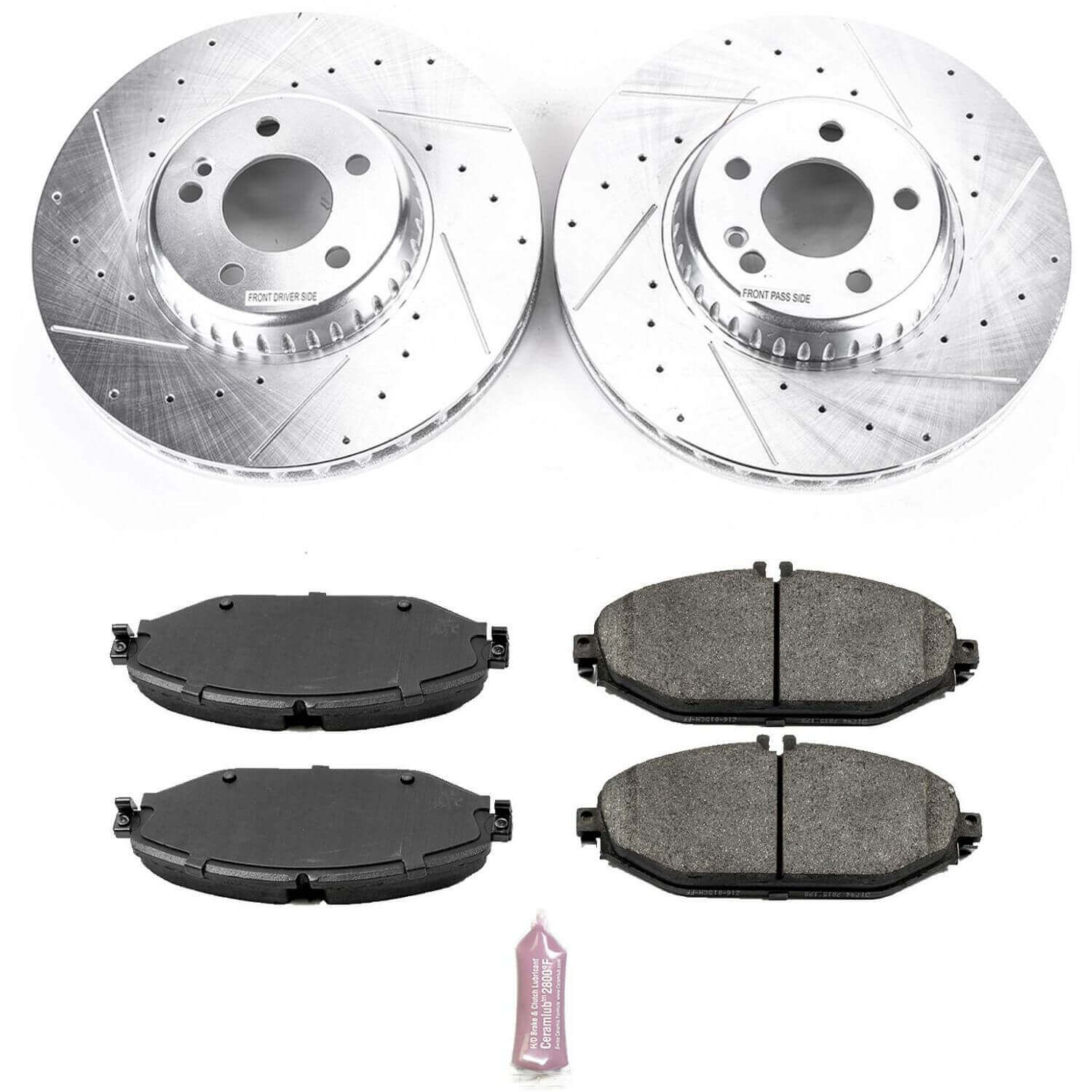 Power Stop K7963 - Z23 Evolution Sport Front Brake Kit