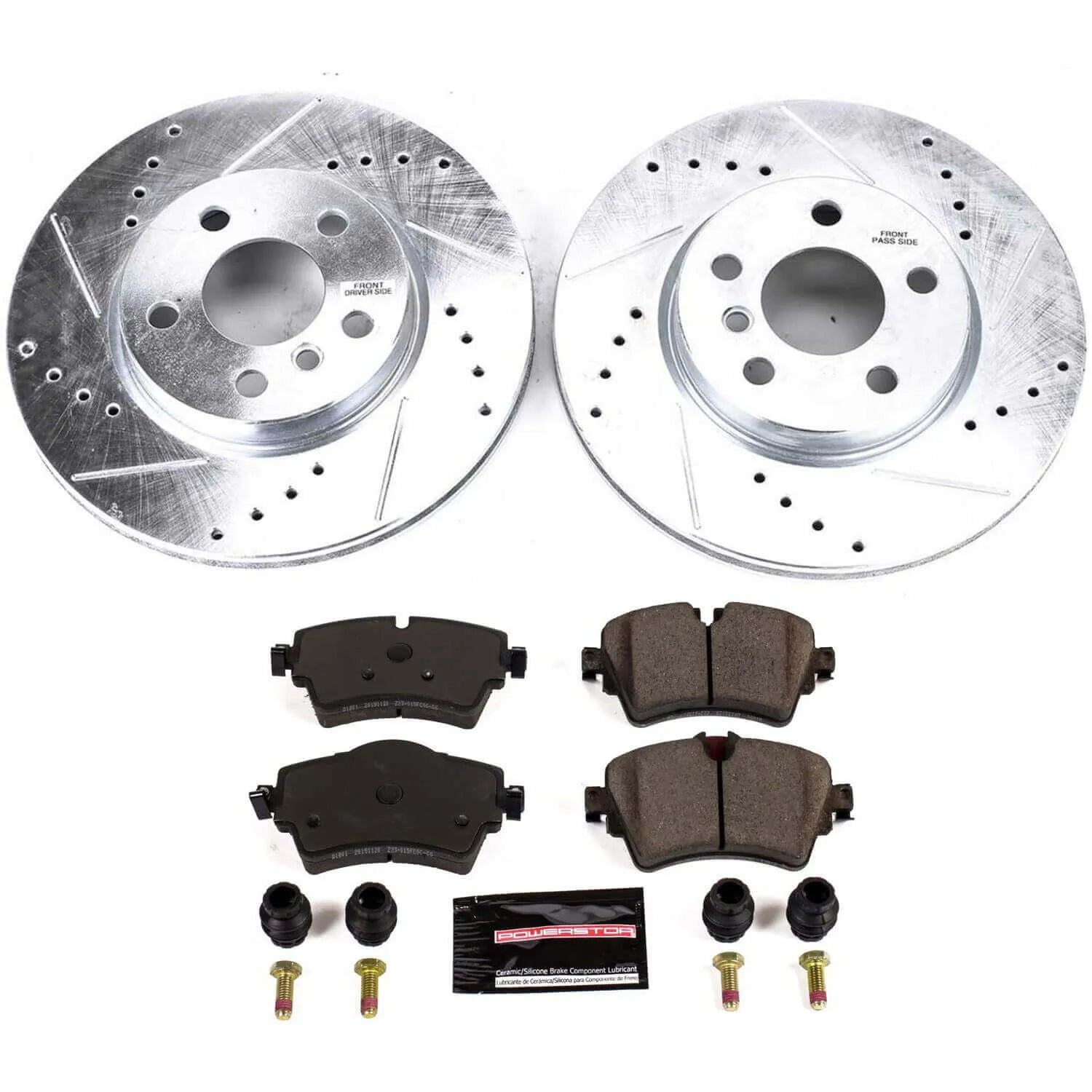Power Stop K7979 - Z23 Evolution Sport Front Brake Kit
