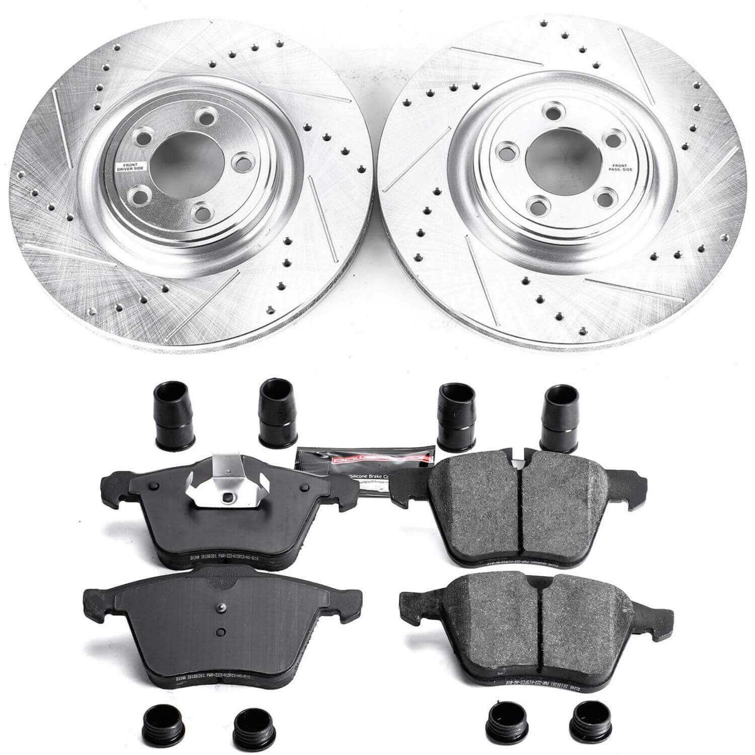 Power Stop K8035 - Z23 Evolution Sport Front Brake Kit