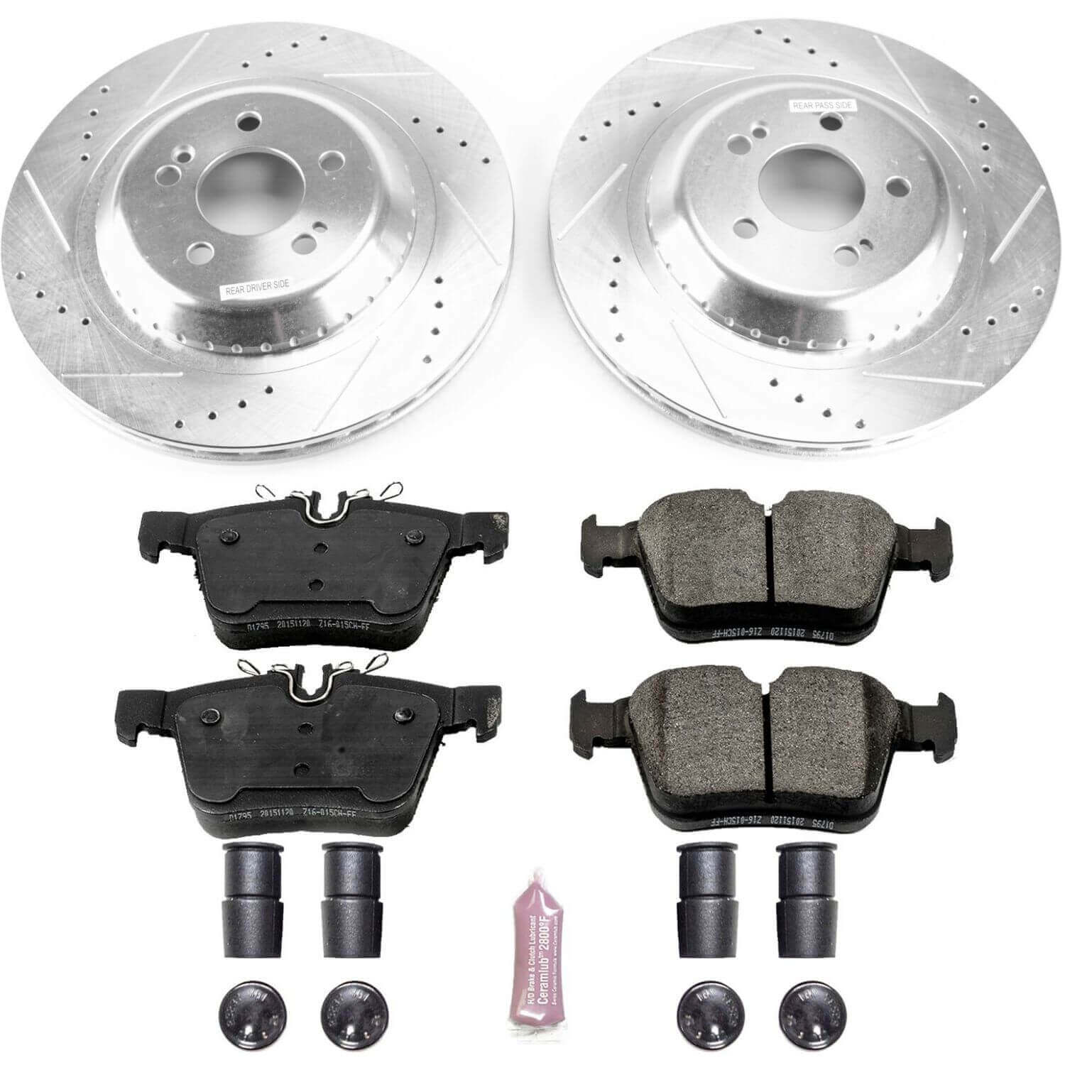 Power Stop K8047 - Z23 Evolution Sport Rear Brake Kit