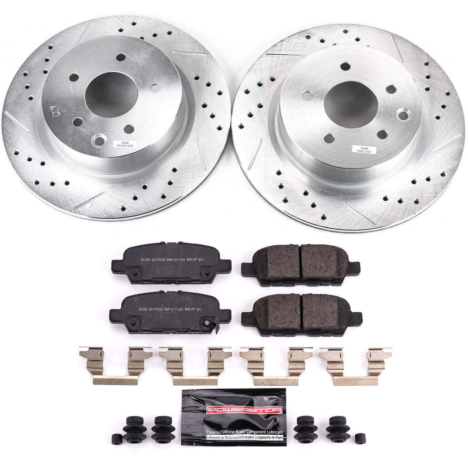 Power Stop K8062 - Z23 Evolution Sport Rear Brake Kit