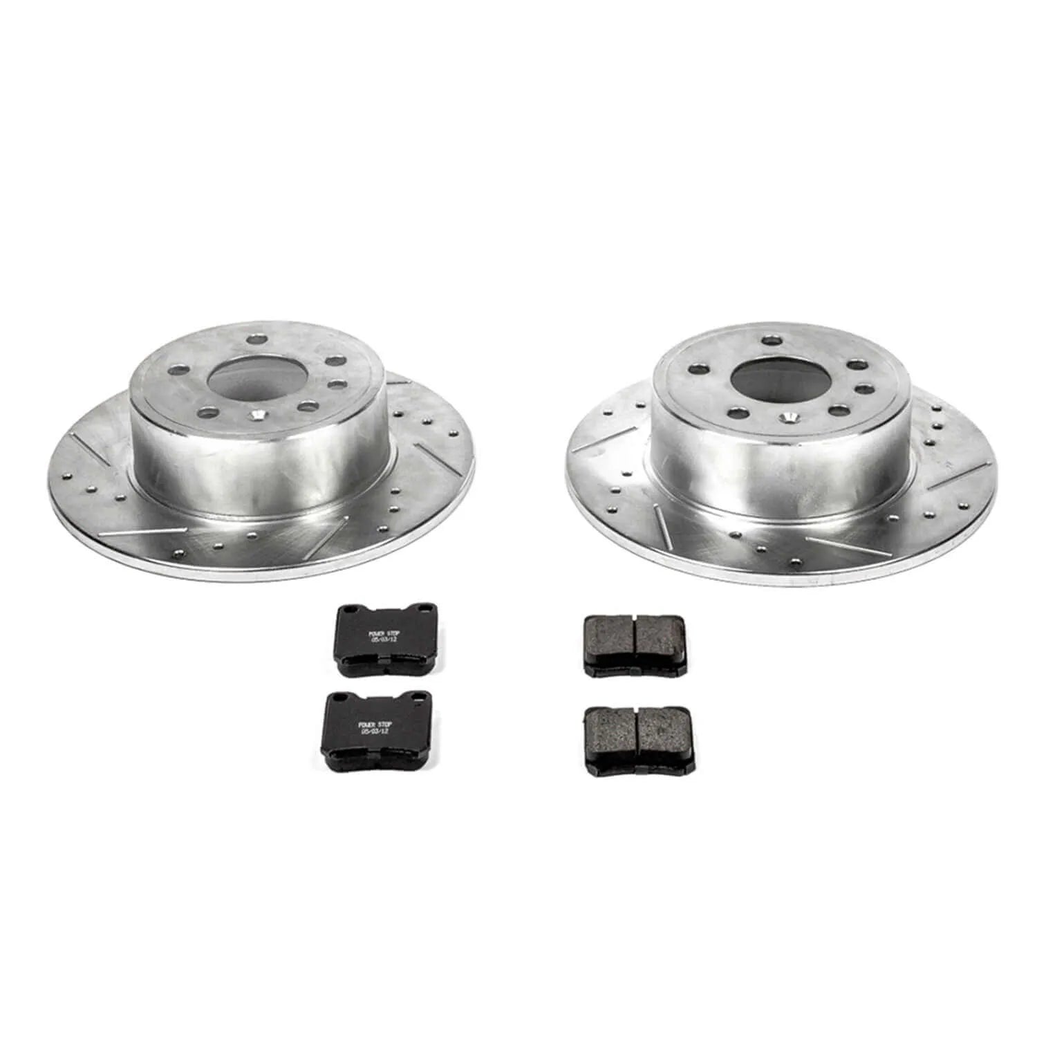 Power Stop K831 - Z23 Evolution Sport Performance 1-Click Brake Kit With Hardware (Rear)