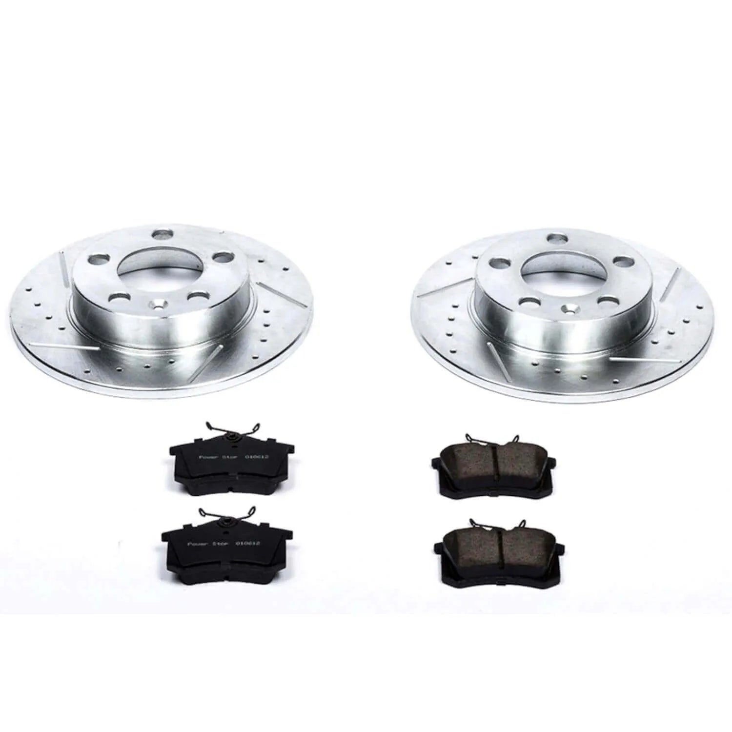 Power Stop K848 - Z23 Evolution Sport Performance 1-Click Brake Kit With Hardware (Rear)