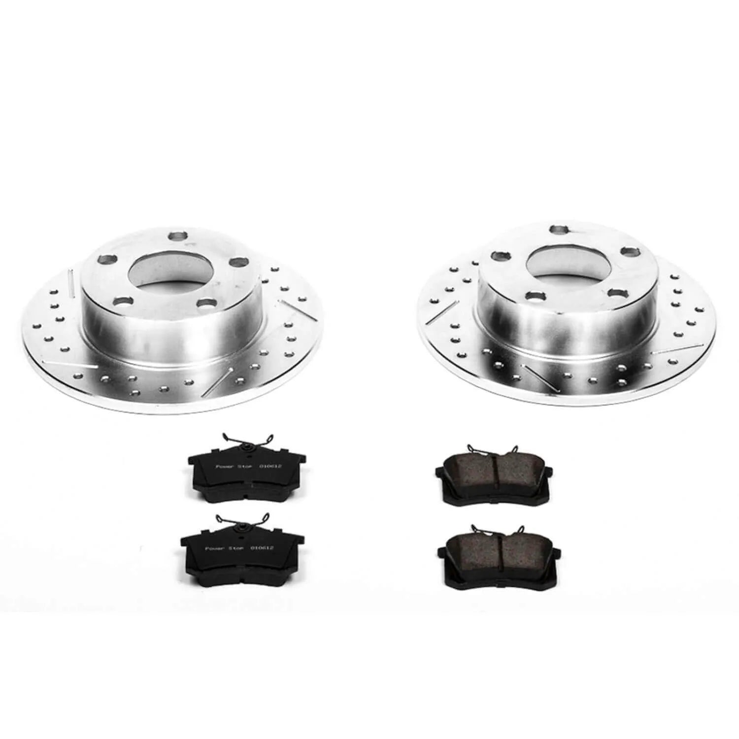 Power Stop K849 - Z23 Evolution Sport Performance 1-Click Brake Kit With Hardware (Rear)